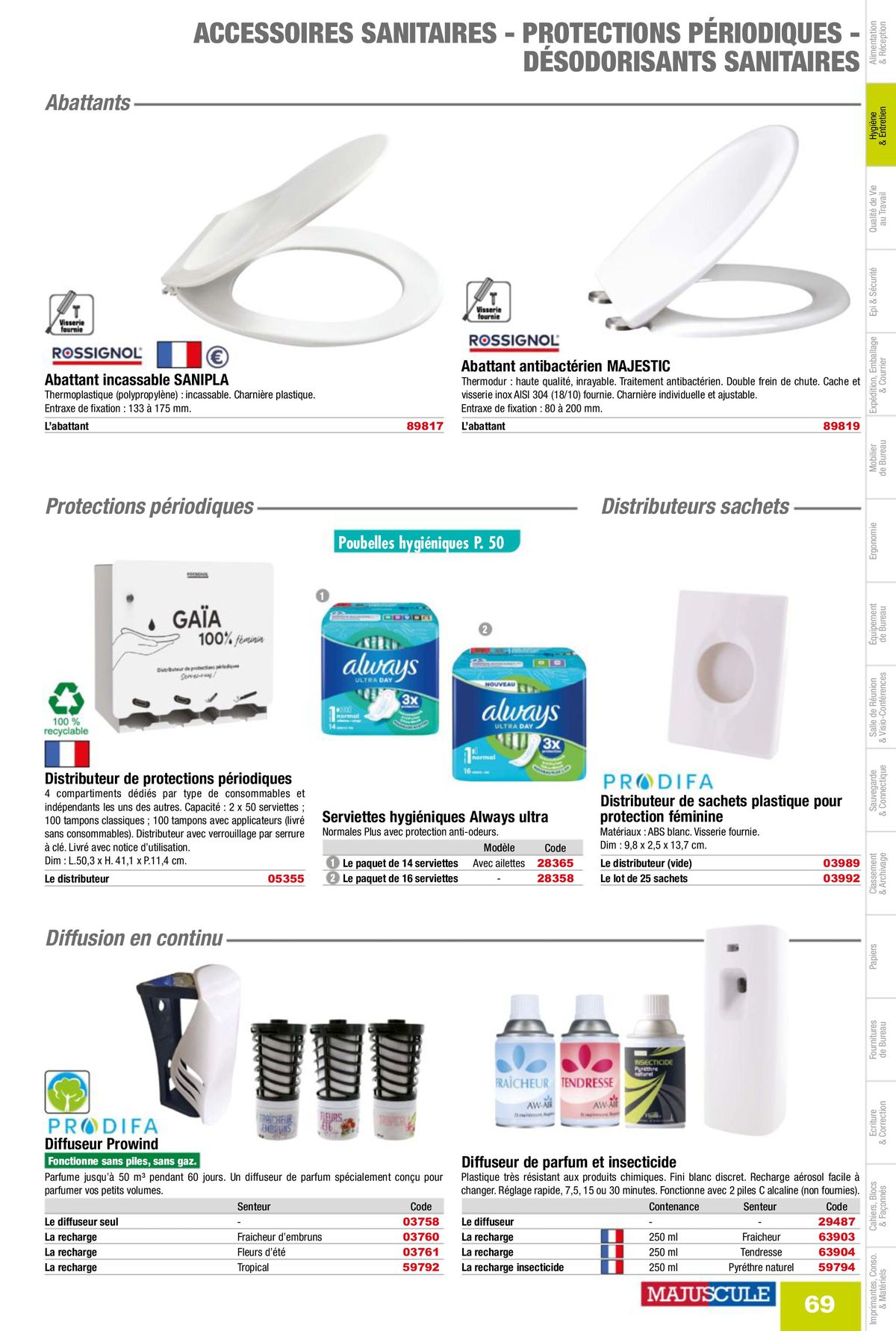 Catalogue Fournitures aux Entreprises 2024, page 00071