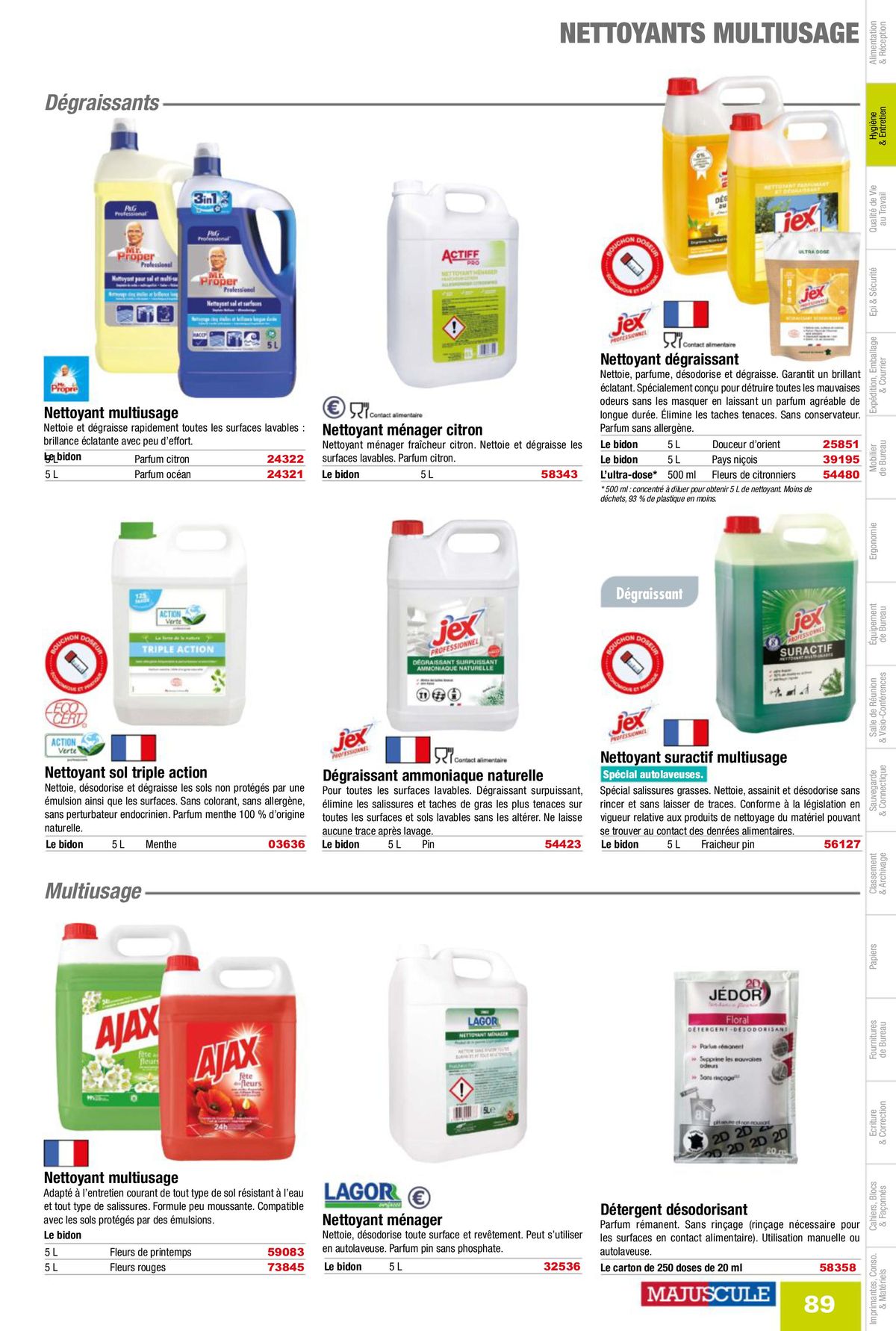 Catalogue Fournitures aux Entreprises 2024, page 00091