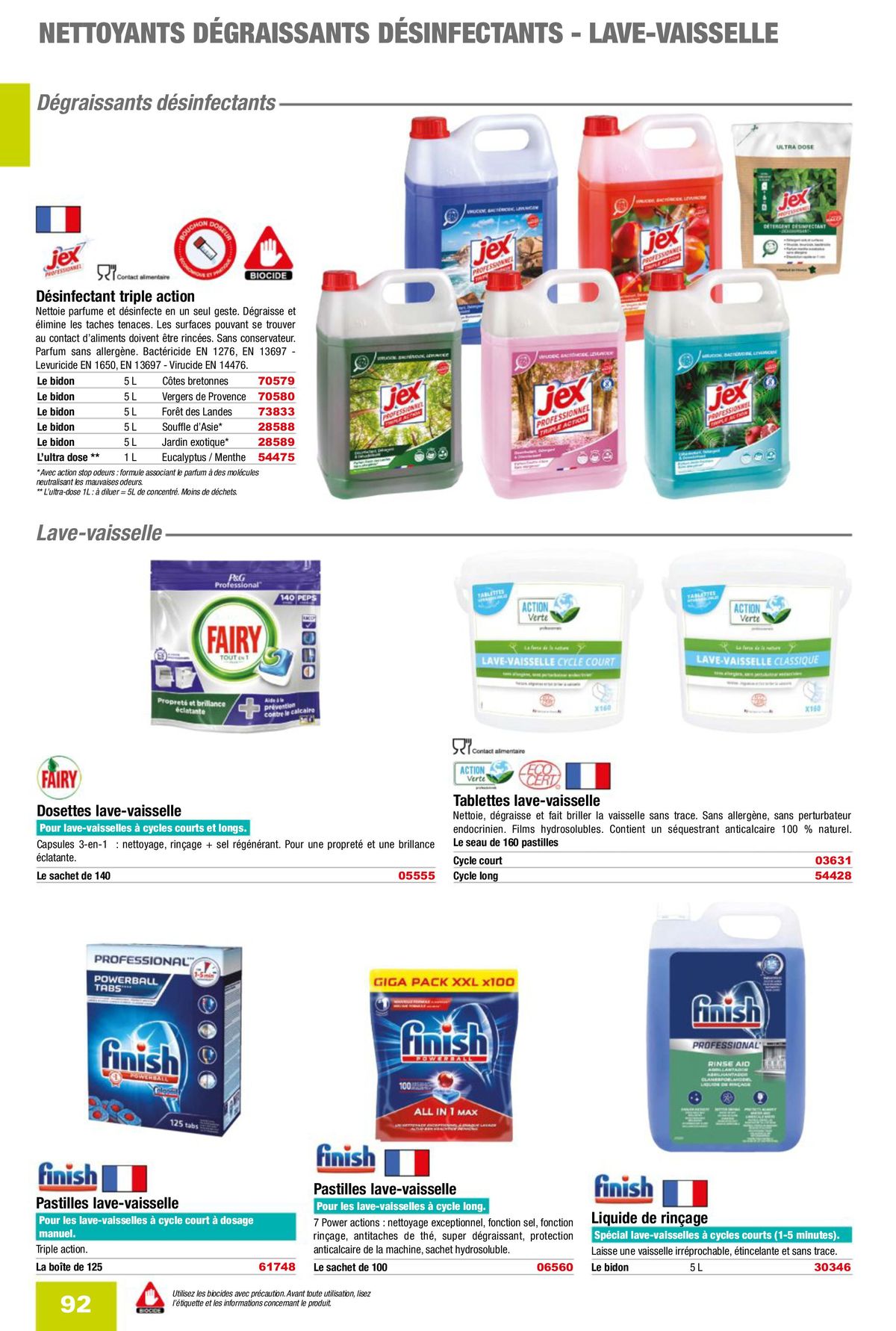 Catalogue Fournitures aux Entreprises 2024, page 00094