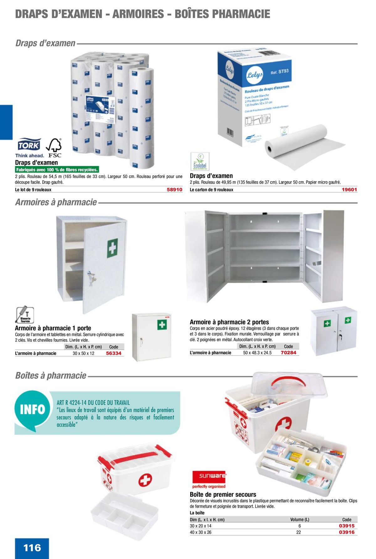 Catalogue Fournitures aux Entreprises 2024, page 00118