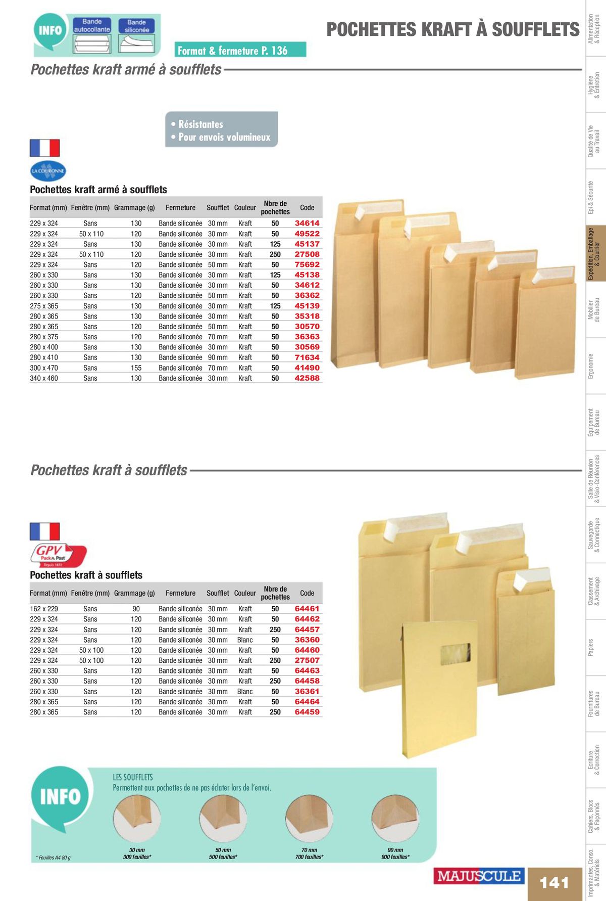 Catalogue Fournitures aux Entreprises 2024, page 00143