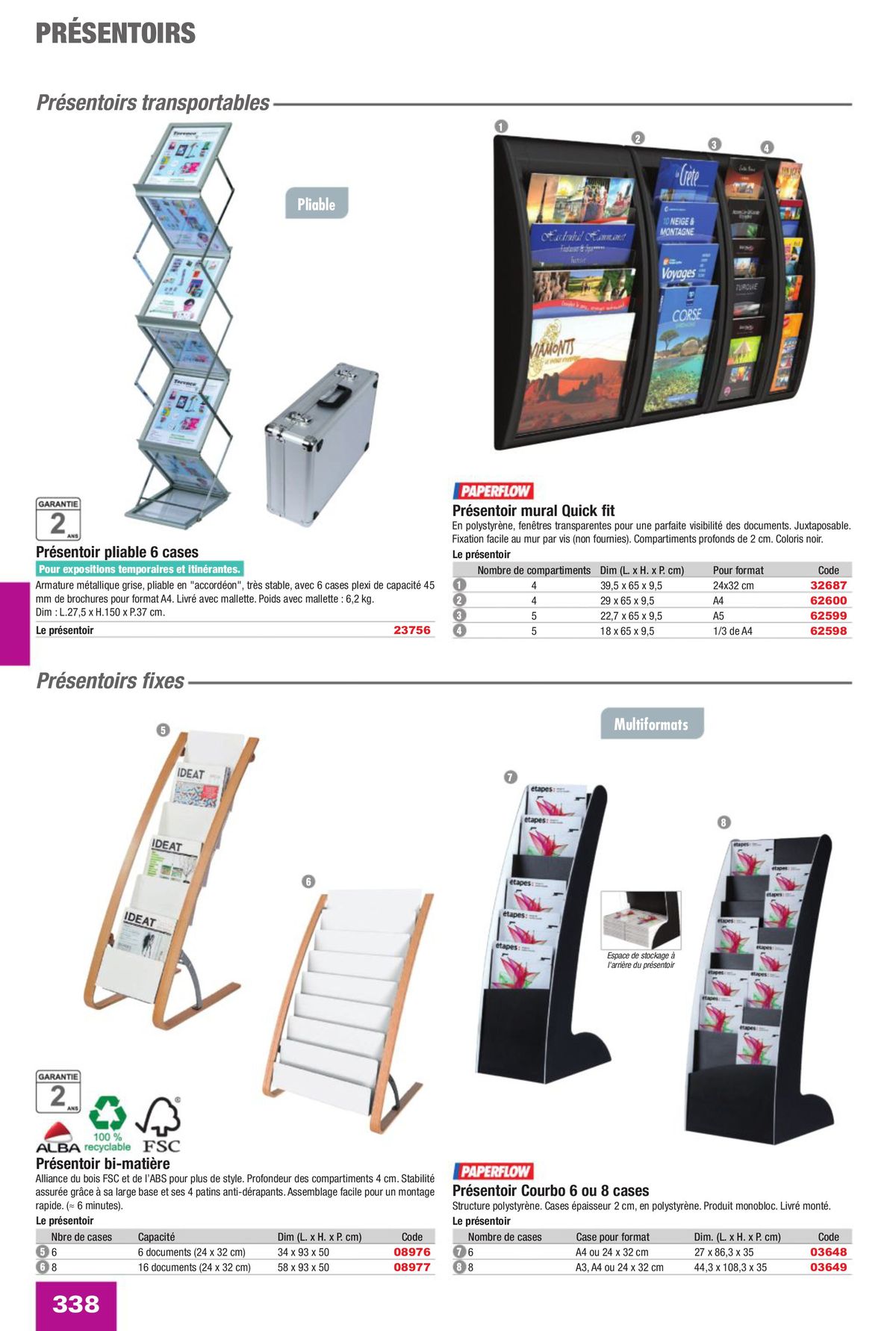 Catalogue Fournitures aux Entreprises 2024, page 00340