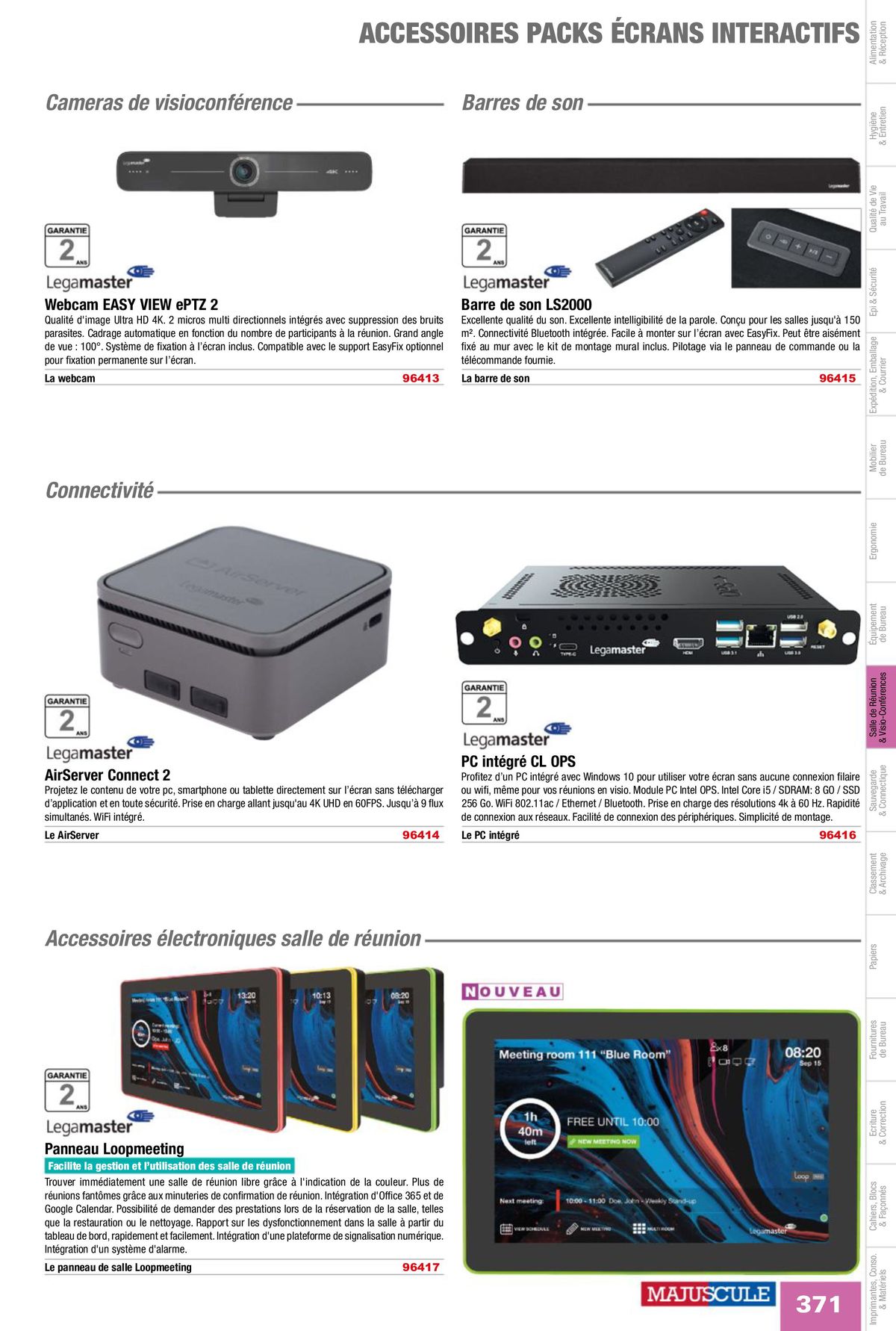 Catalogue Fournitures aux Entreprises 2024, page 00373