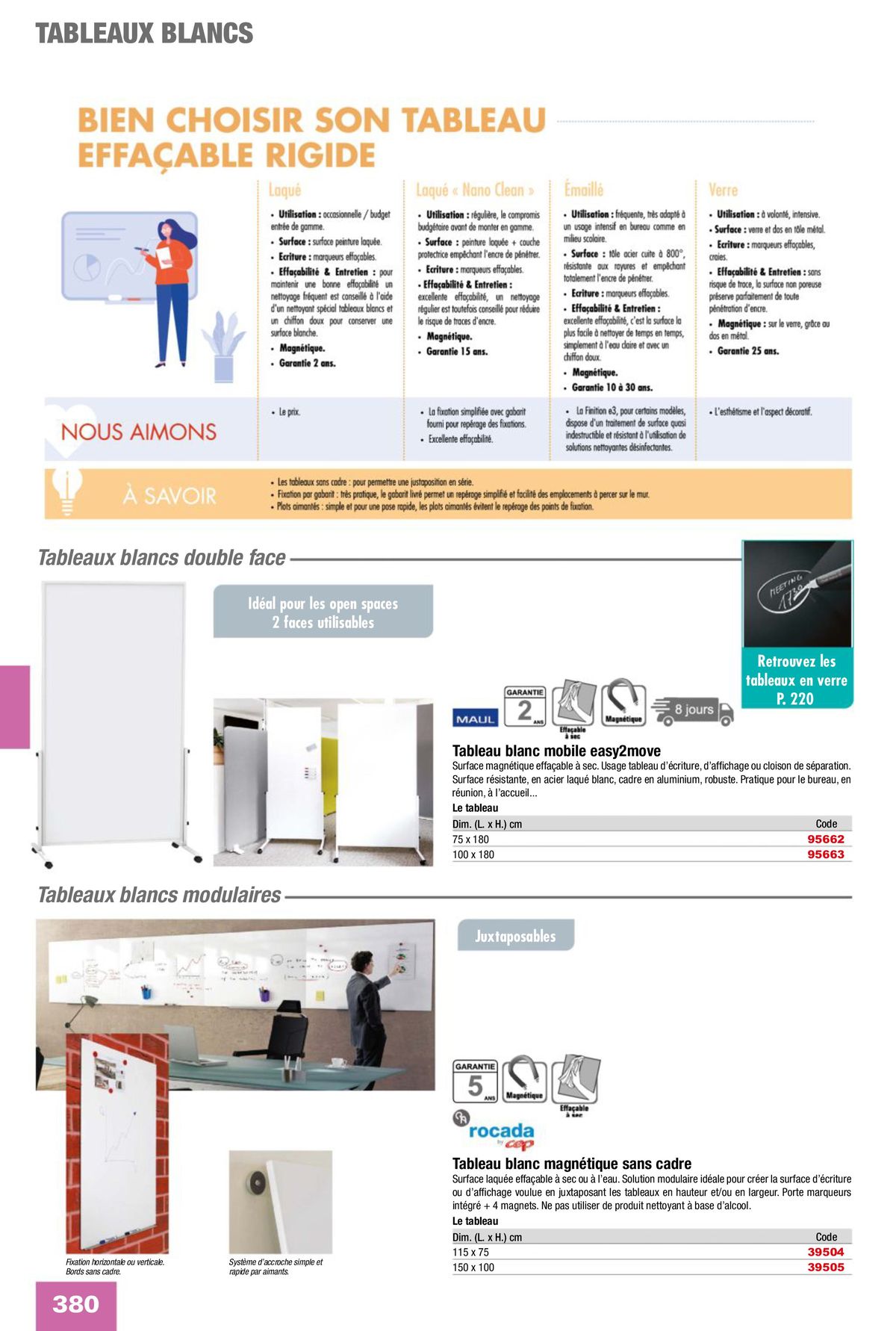 Catalogue Fournitures aux Entreprises 2024, page 00382