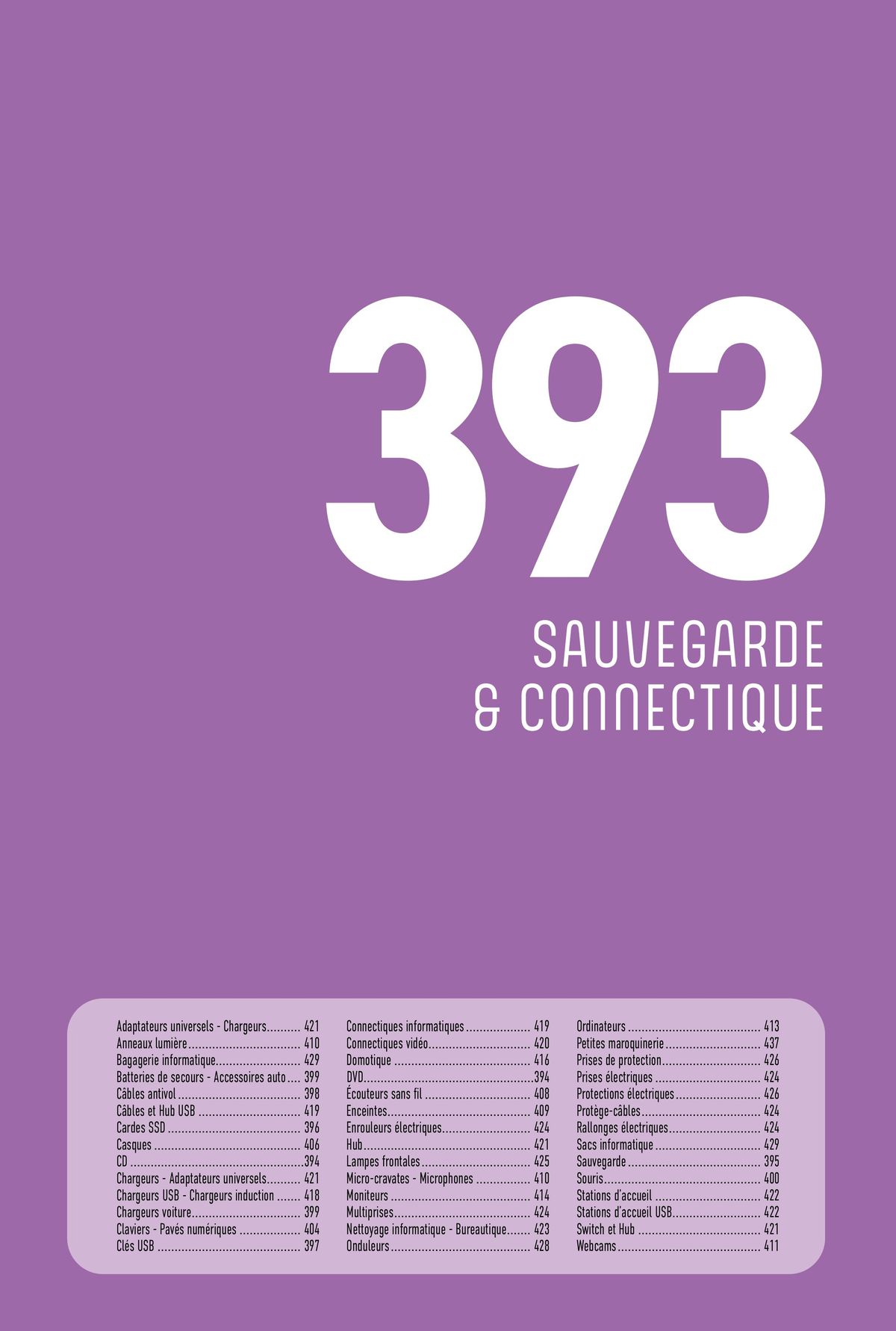 Catalogue Fournitures aux Entreprises 2024, page 00395