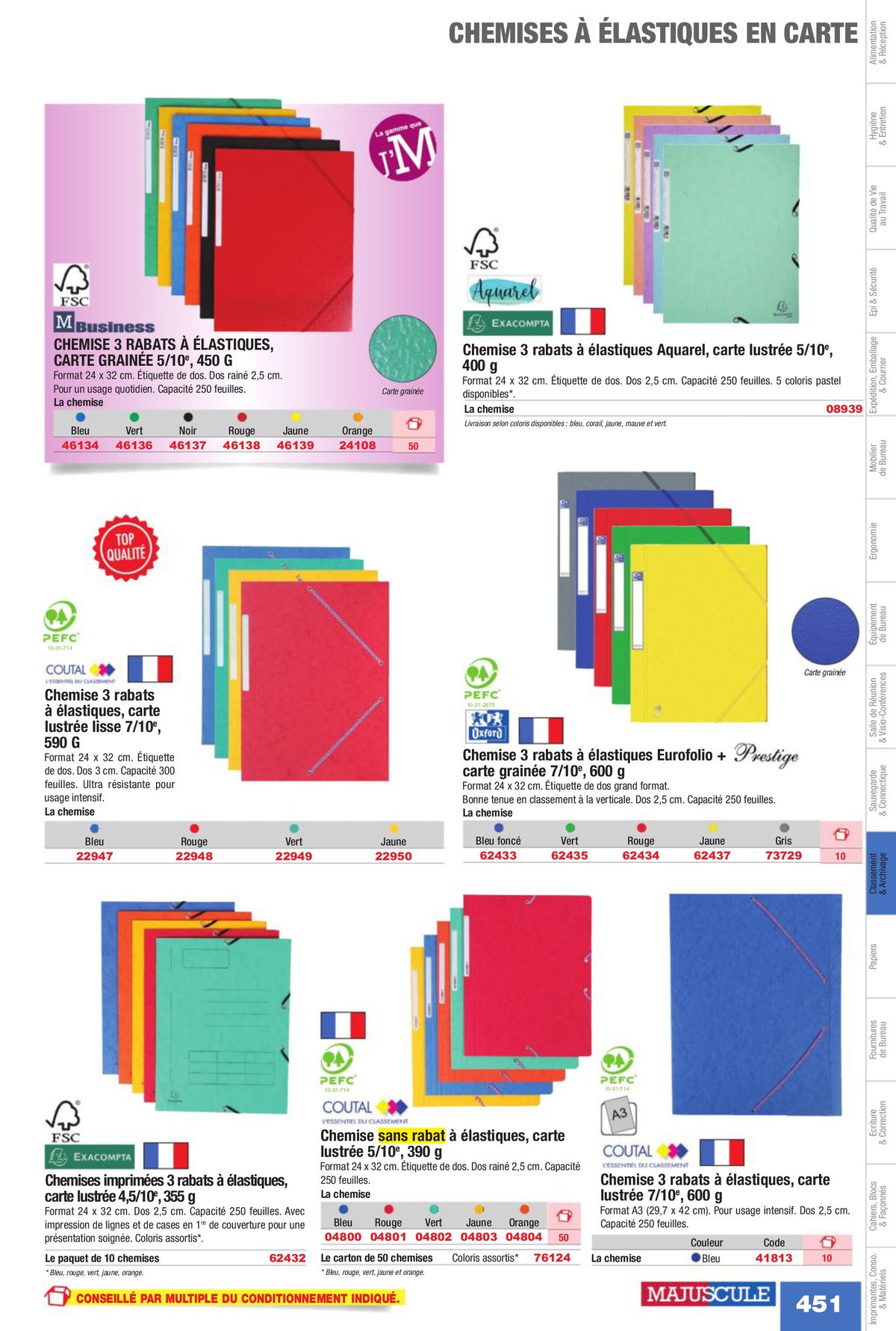 Catalogue Fournitures aux Entreprises 2024, page 00453