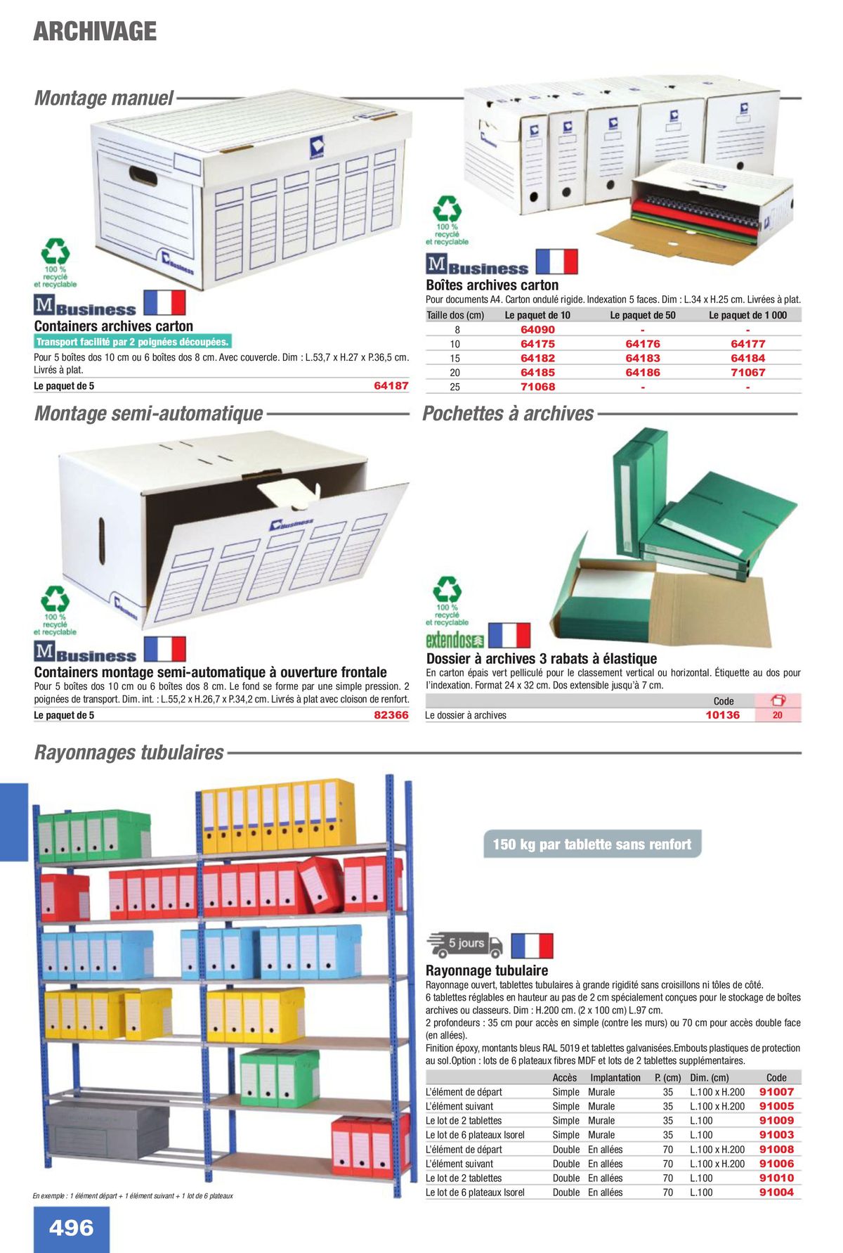 Catalogue Fournitures aux Entreprises 2024, page 00498