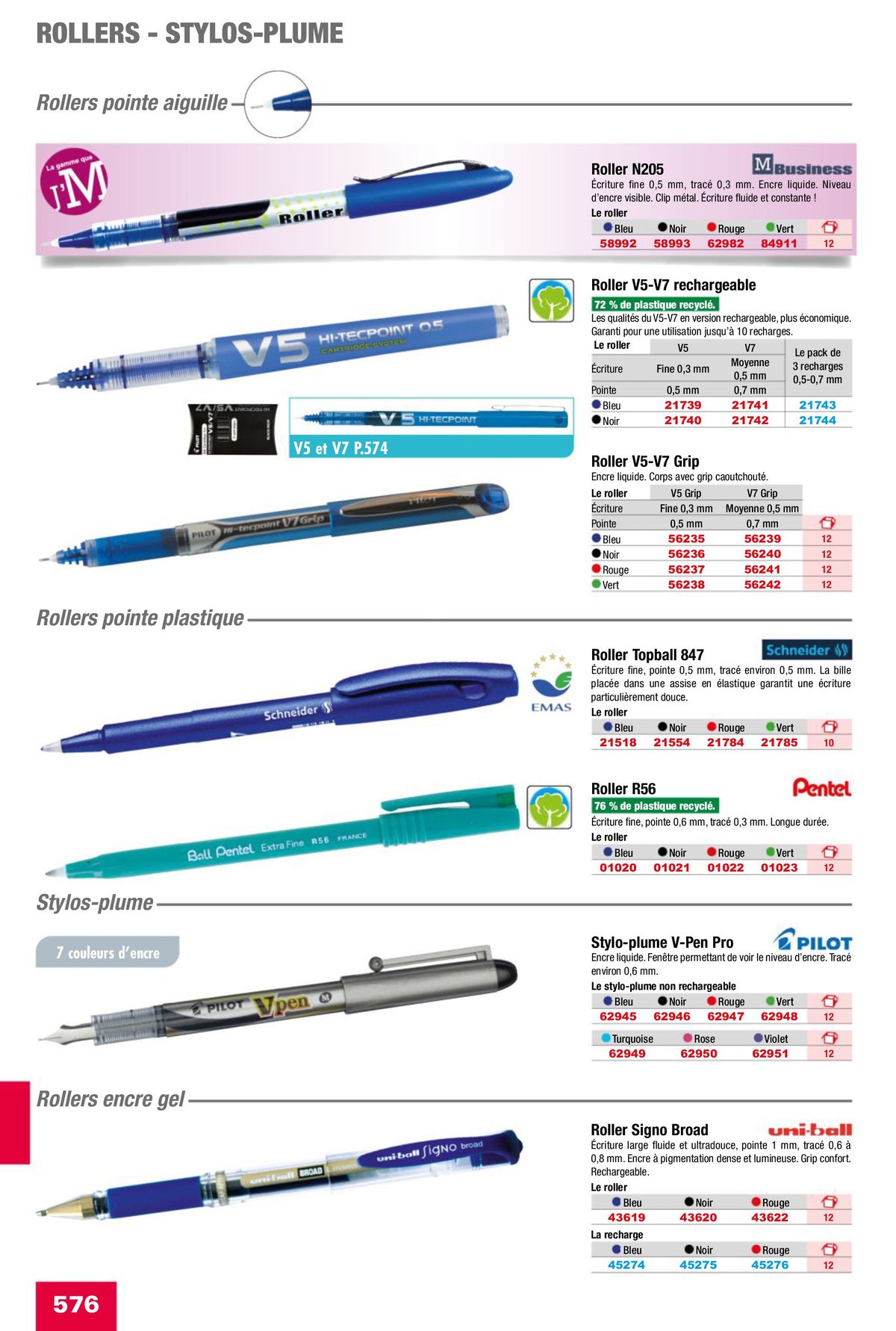 Catalogue Fournitures aux Entreprises 2024, page 00578