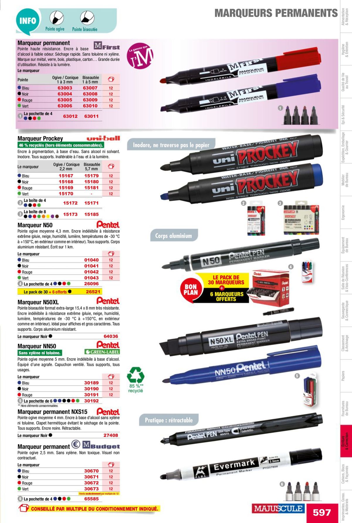 Catalogue Fournitures aux Entreprises 2024, page 00599