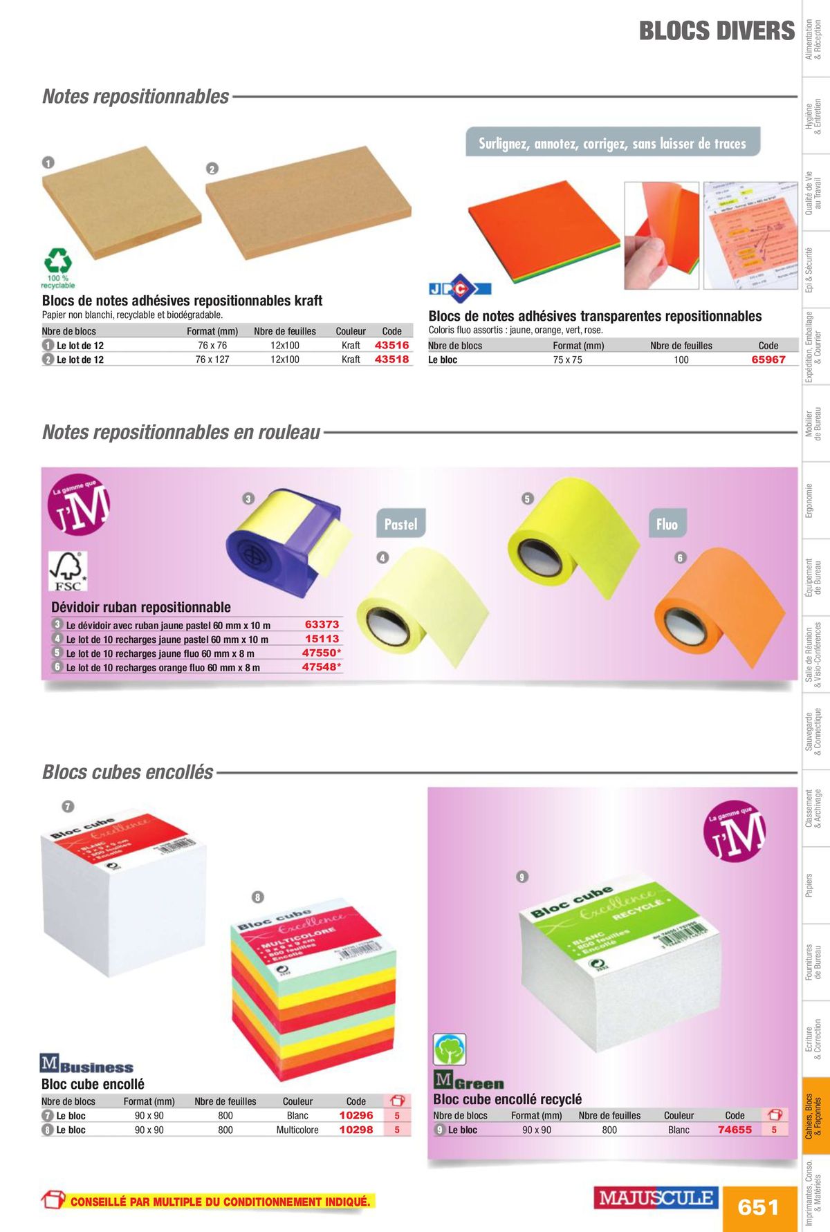 Catalogue Fournitures aux Entreprises 2024, page 00653