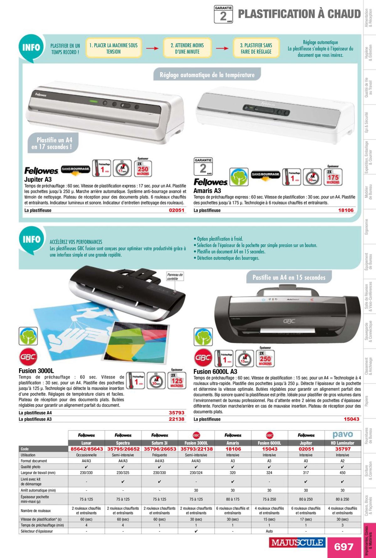 Catalogue Fournitures aux Entreprises 2024, page 00699