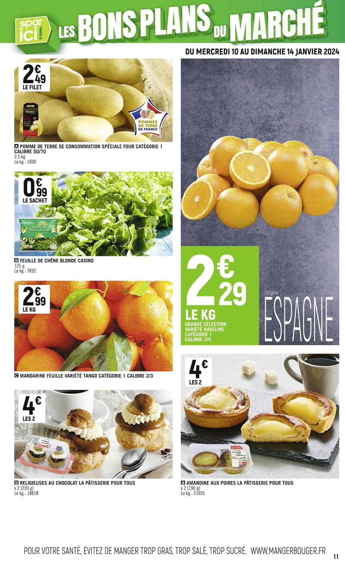 Catalogue SPAR ICI LES NOUVEAUX BONS PLANS !, page 00002