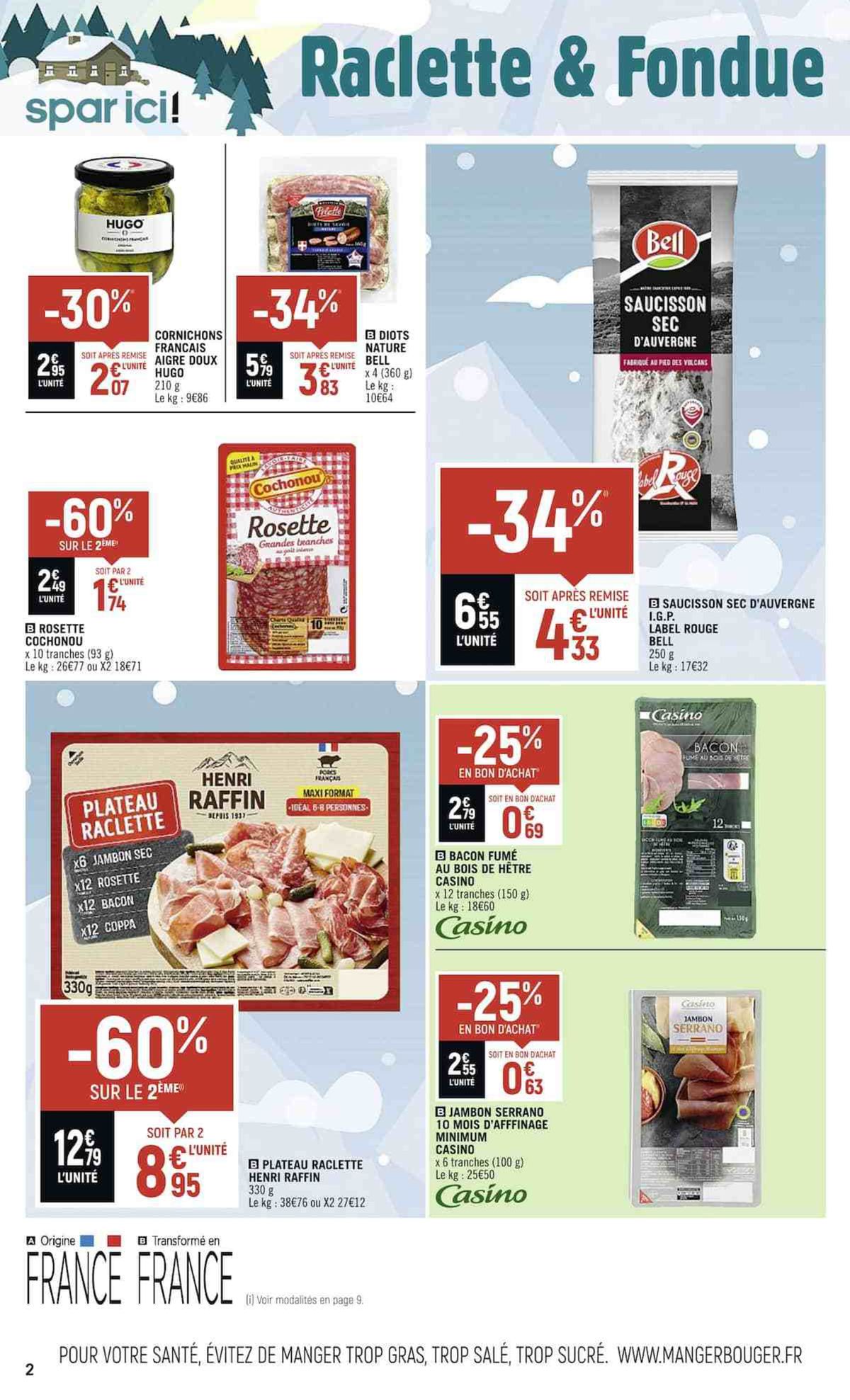 Catalogue SPAR ICI LES NOUVEAUX BONS PLANS !, page 00004