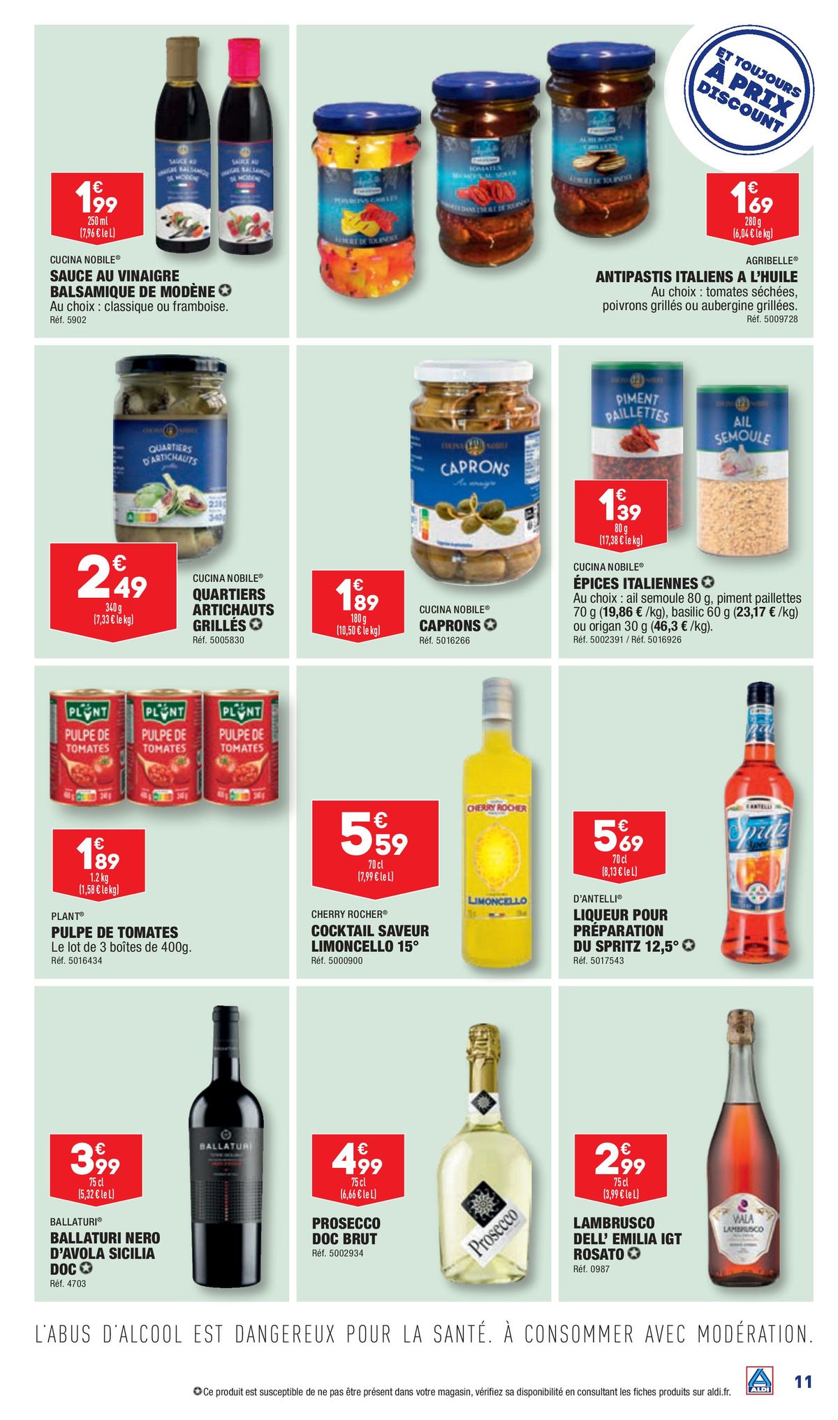 Catalogue La semaine Italienne à prix discount, page 00013