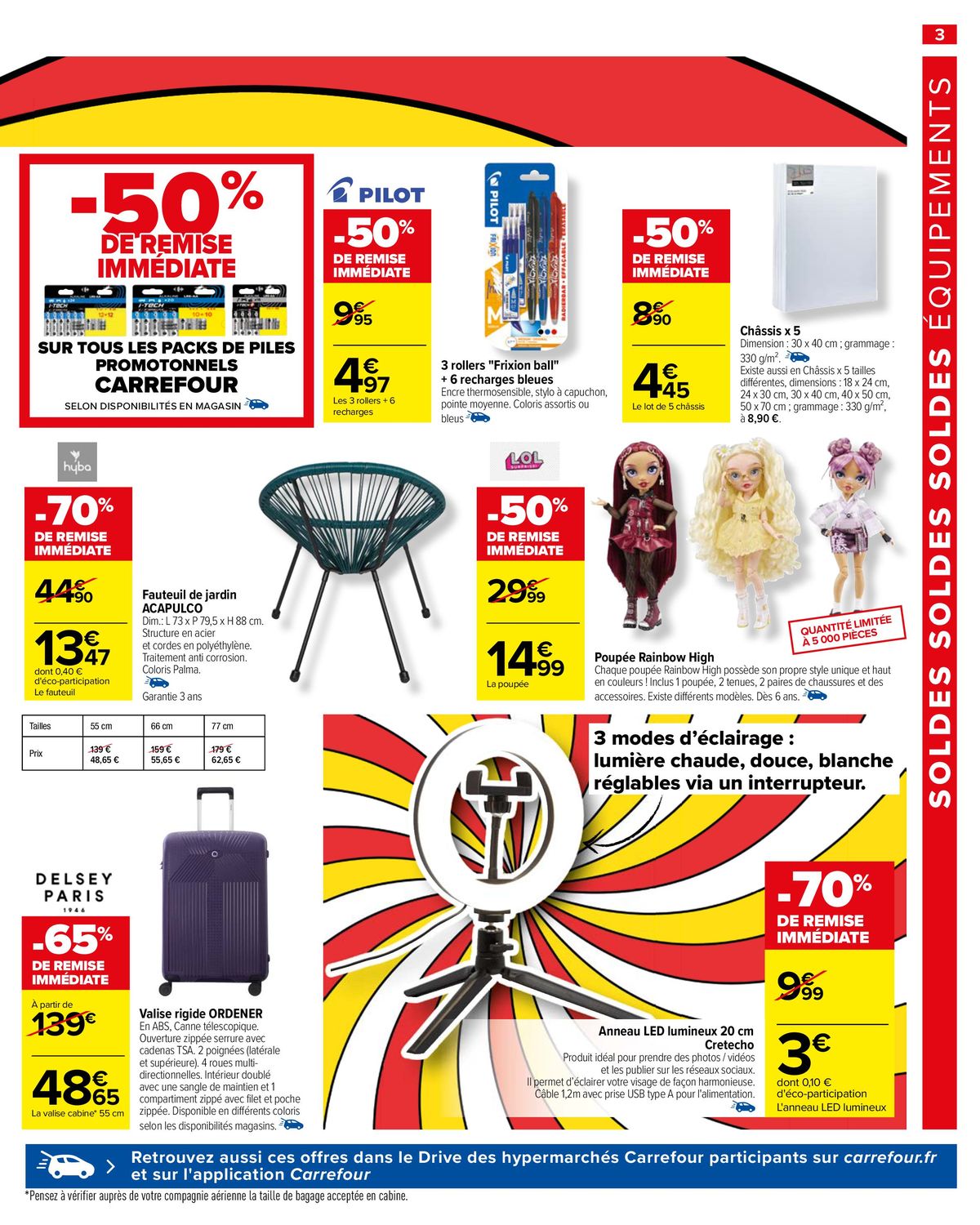 Catalogue SOLDES JUSQU'A -70% et Découvrez nos immanquables, page 00005