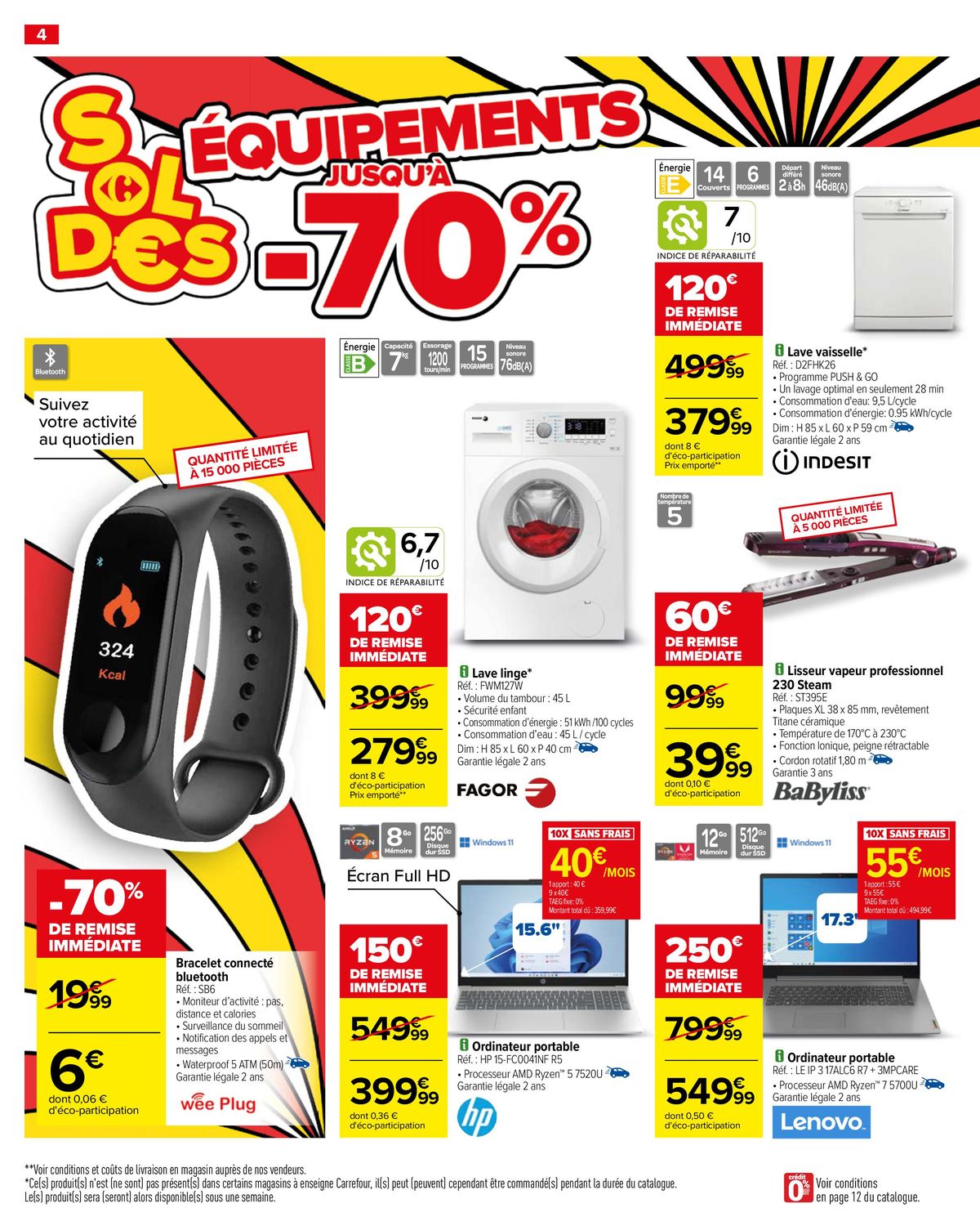 Catalogue SOLDES JUSQU'A -70% et Découvrez nos immanquables, page 00006