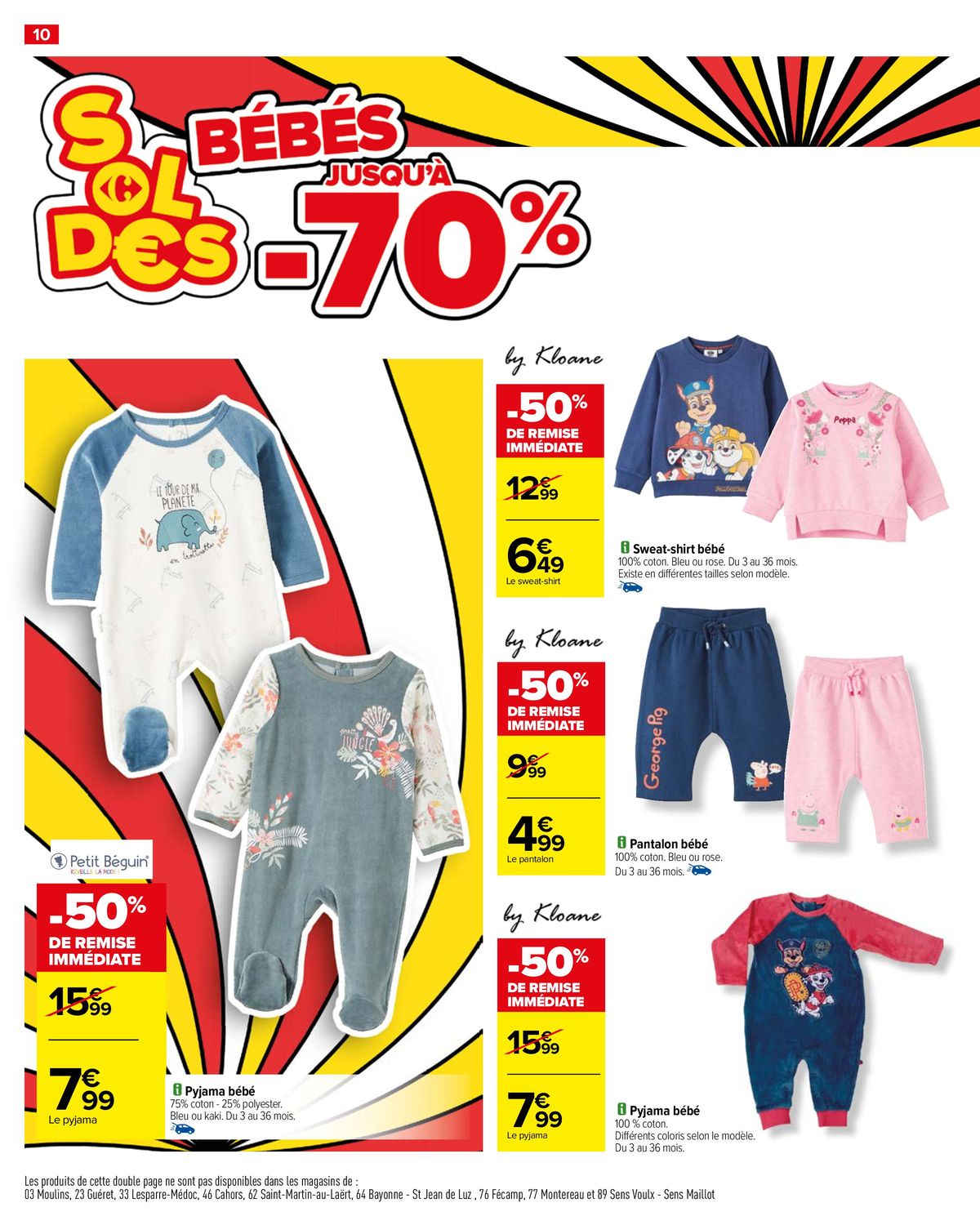 Catalogue SOLDES JUSQU'A -70% et Découvrez nos immanquables, page 00012