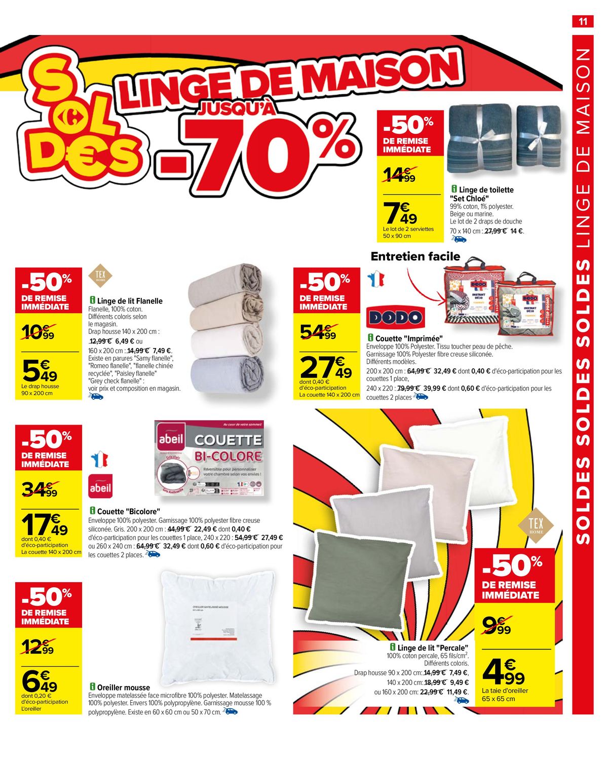 Catalogue SOLDES JUSQU'A -70% et Découvrez nos immanquables, page 00013