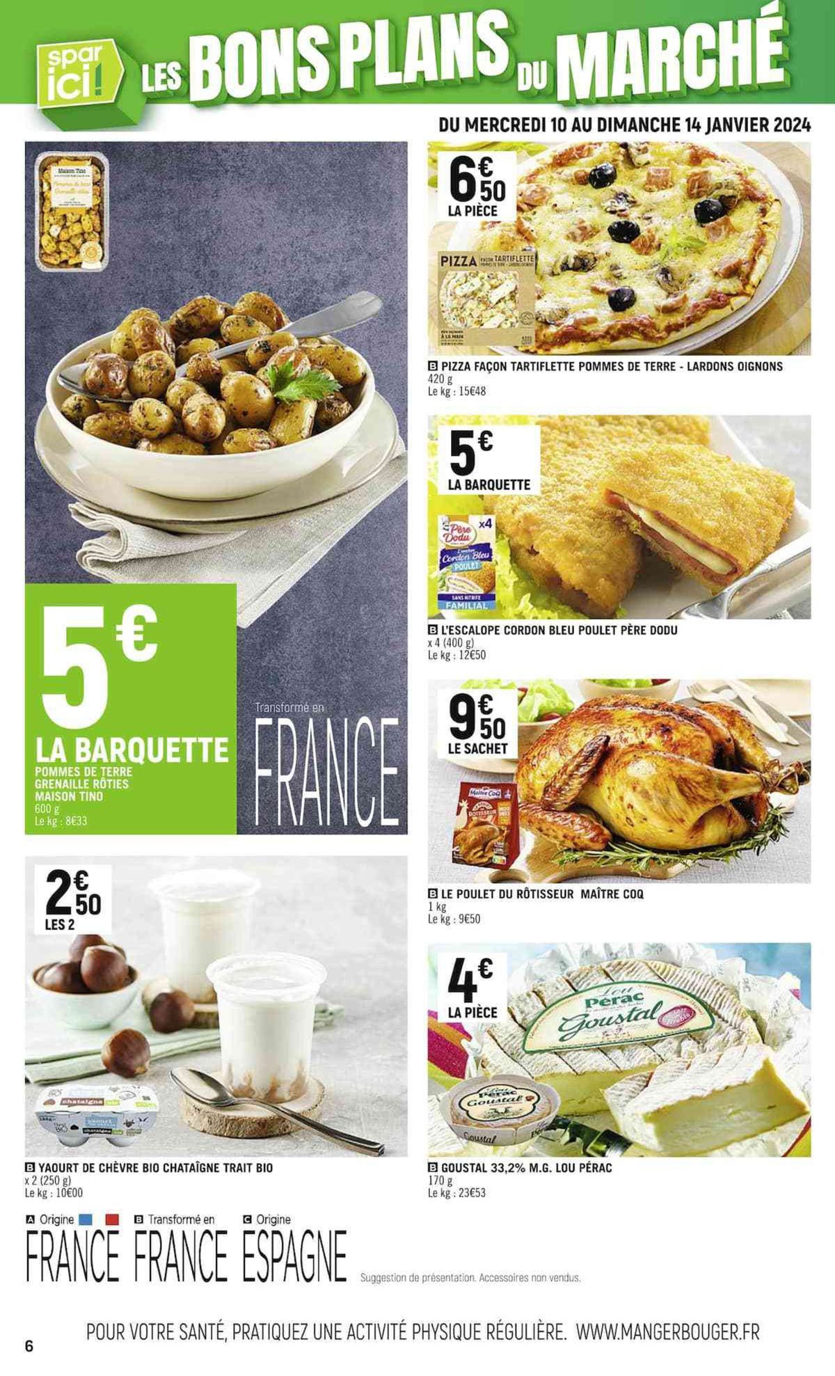 Catalogue SPAR ICI LES NOUVEAUX BONS PLANS !, page 00006