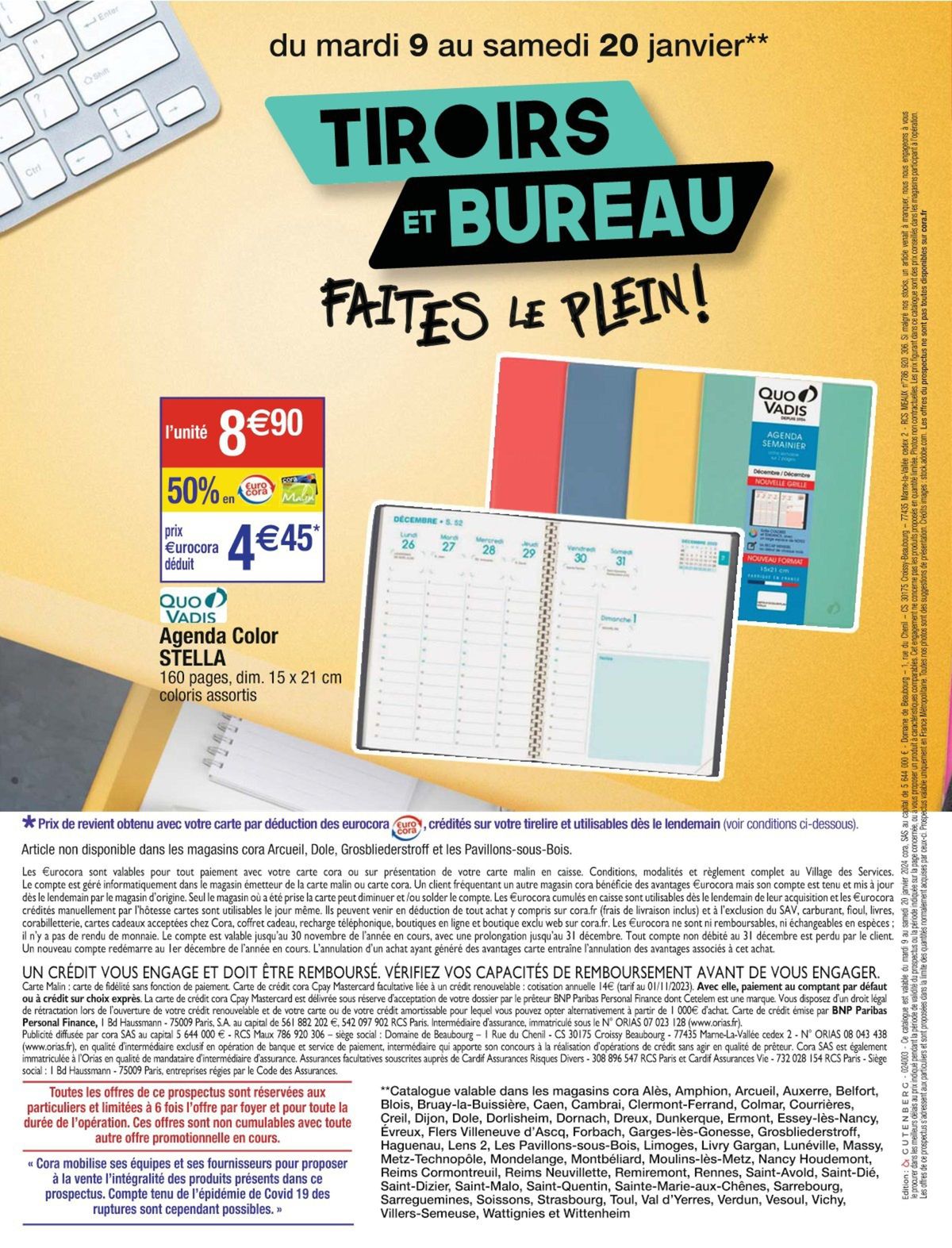 Catalogue Tiroirs et bureau, faites le plein !, page 00010