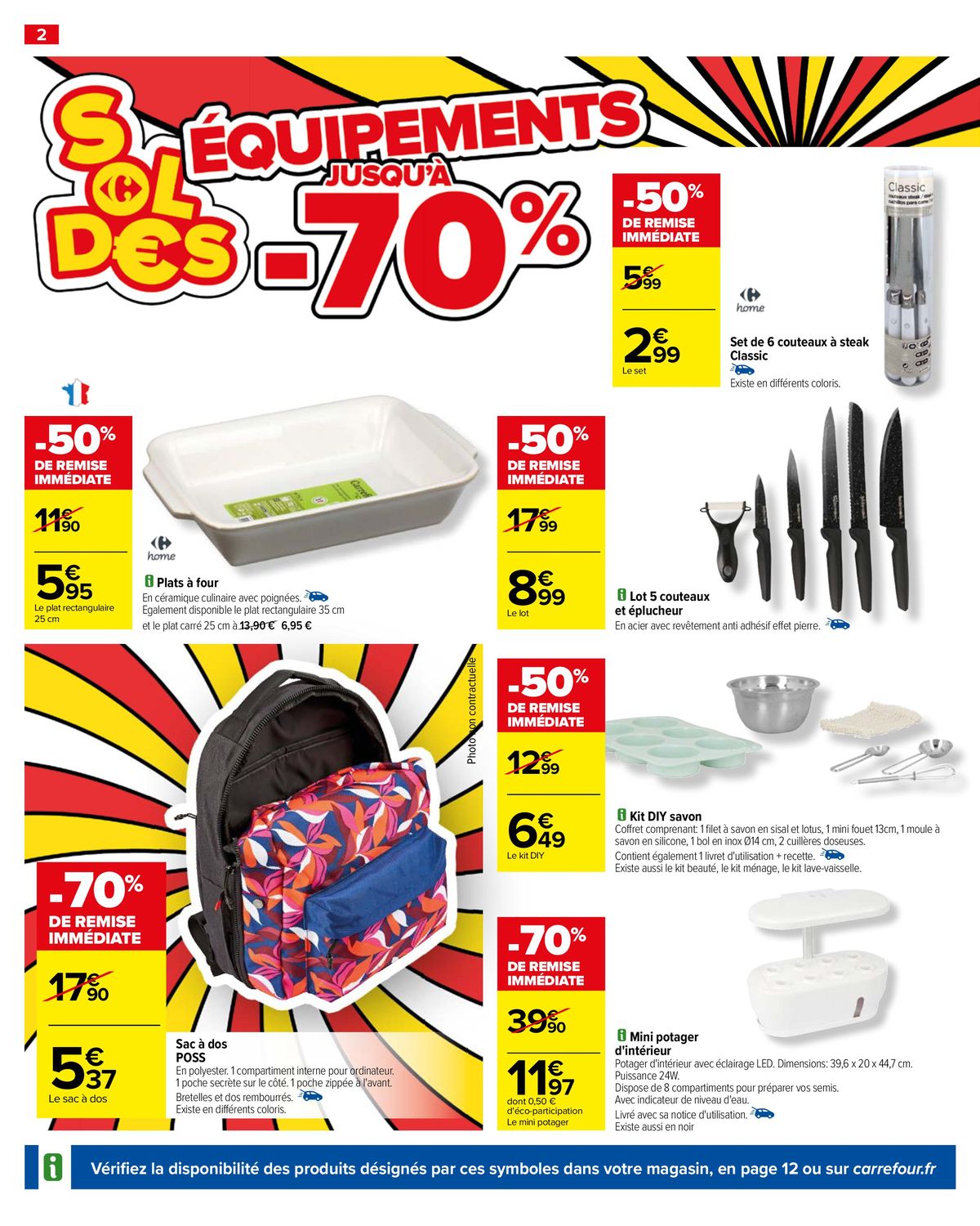 Catalogue SOLDES JUSQU'A -70% et Découvrez nos immanquables, page 00004