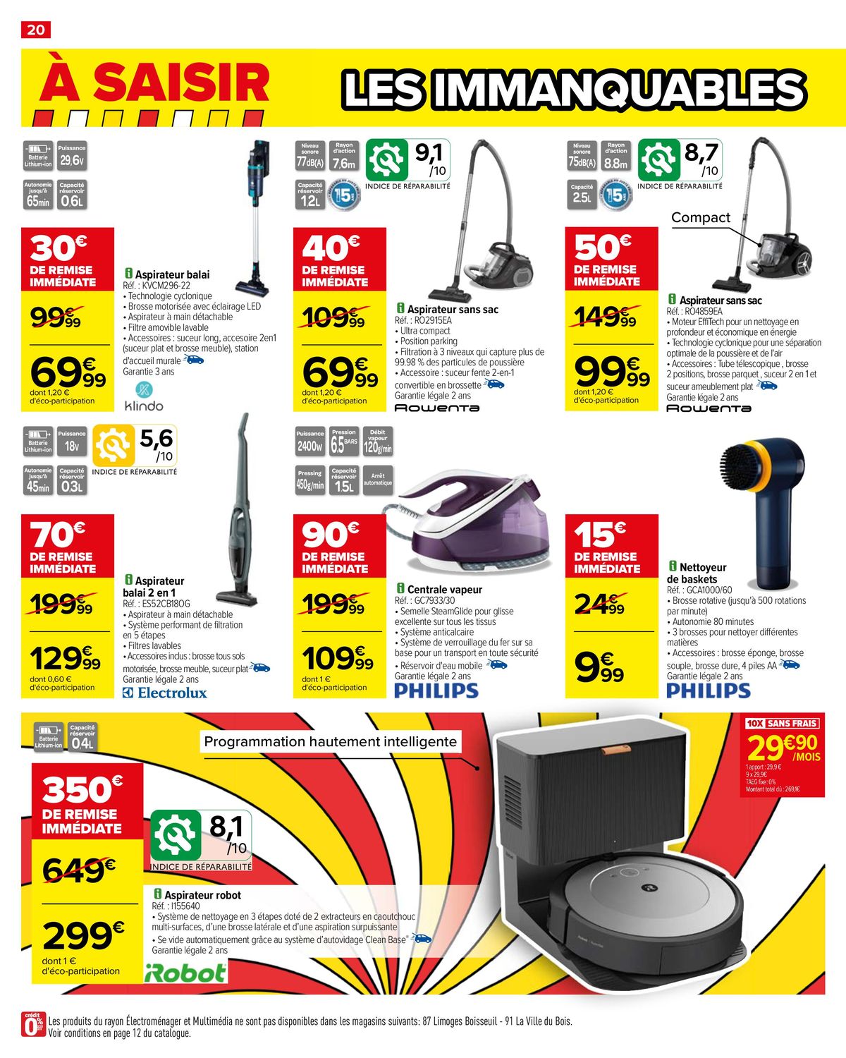 Catalogue SOLDES JUSQU'A -70% et Découvrez nos immanquables, page 00022