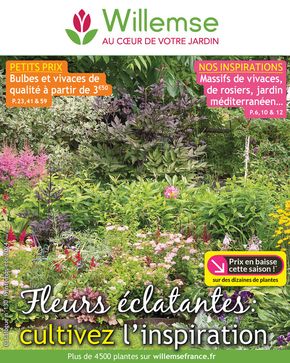 Promos de Jardineries et Animaleries à Saint-Lô | Fleurs éclatantes:cultivez l’inspiration sur  | 09/01/2024 - 31/08/2024
