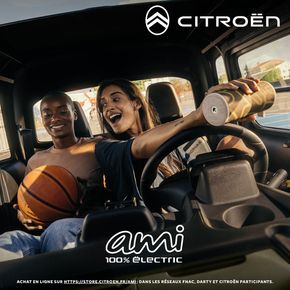 Promos de Auto et Moto à Angers | AMI ÉLECTRIQUE -- Caractéristiques techniques sur Citroën | 09/01/2024 - 31/10/2024