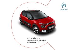 Catalogue Citroën à Brive-la-Gaillarde | C3 - Versions et caractéristiques | 09/01/2024 - 30/09/2024