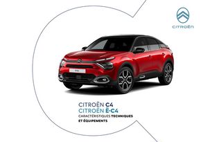 Catalogue Citroën à Chambéry | Ë-C4 ÉLECTRIQUE ET C4 - Versions et caractéristiques | 09/01/2024 - 30/09/2024