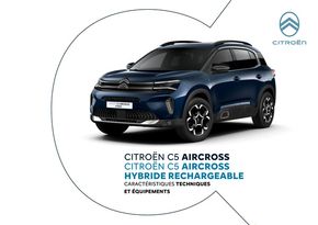 Promos de Auto et Moto à La Charité-sur-Loire | CITROËN C5 AIRCROSS HYBRIDE RECHARGEABLE sur Citroën | 09/01/2024 - 31/10/2024