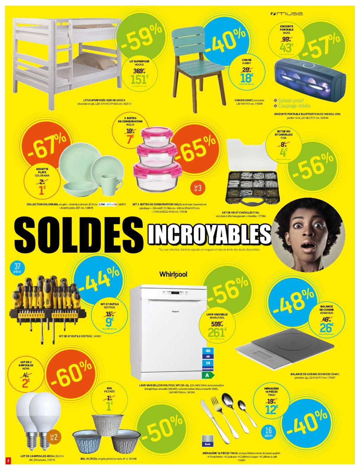 Catalogue Soldes incroyables !, page 00002