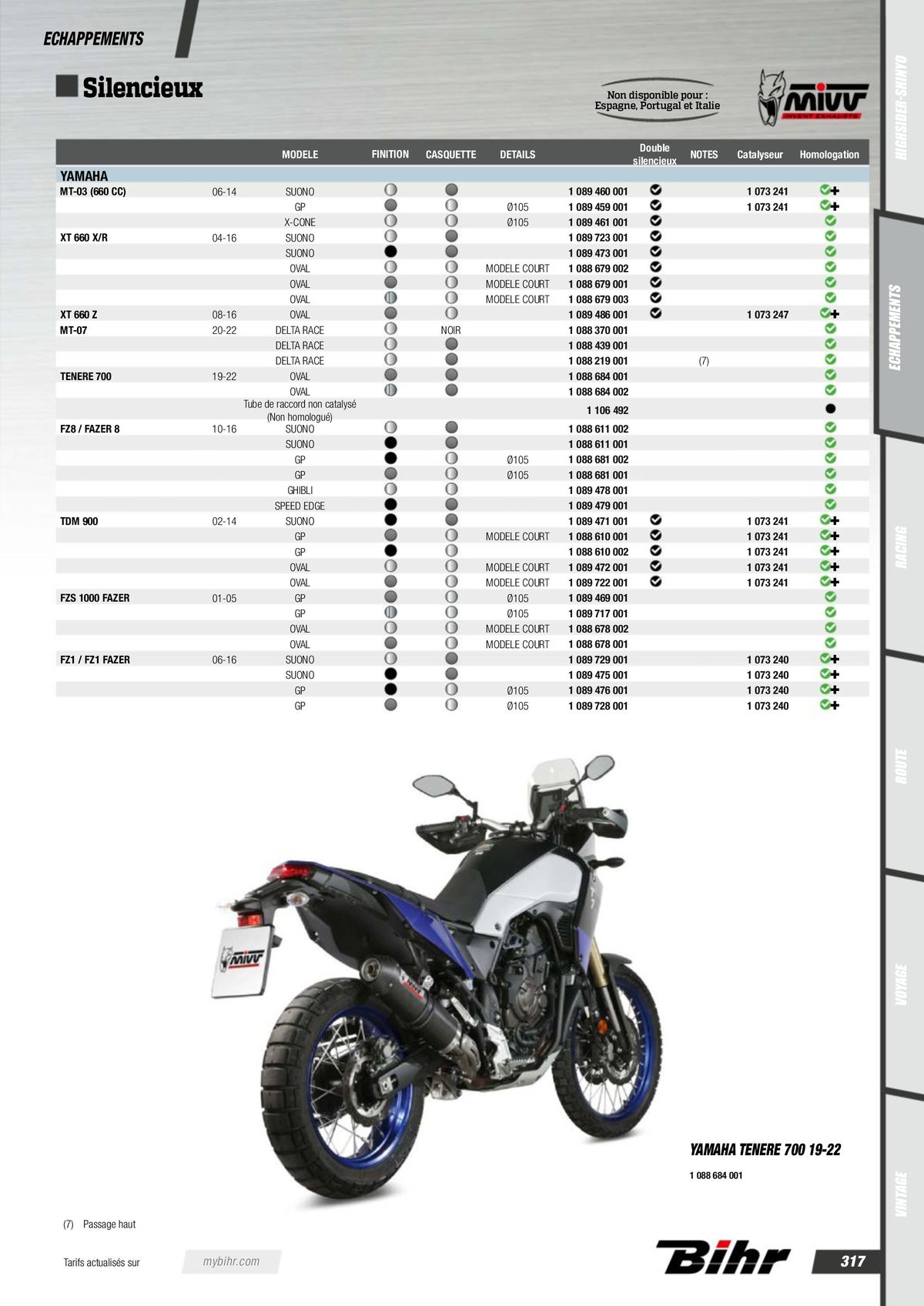 Catalogue Street & Sport Bikes , page 00319