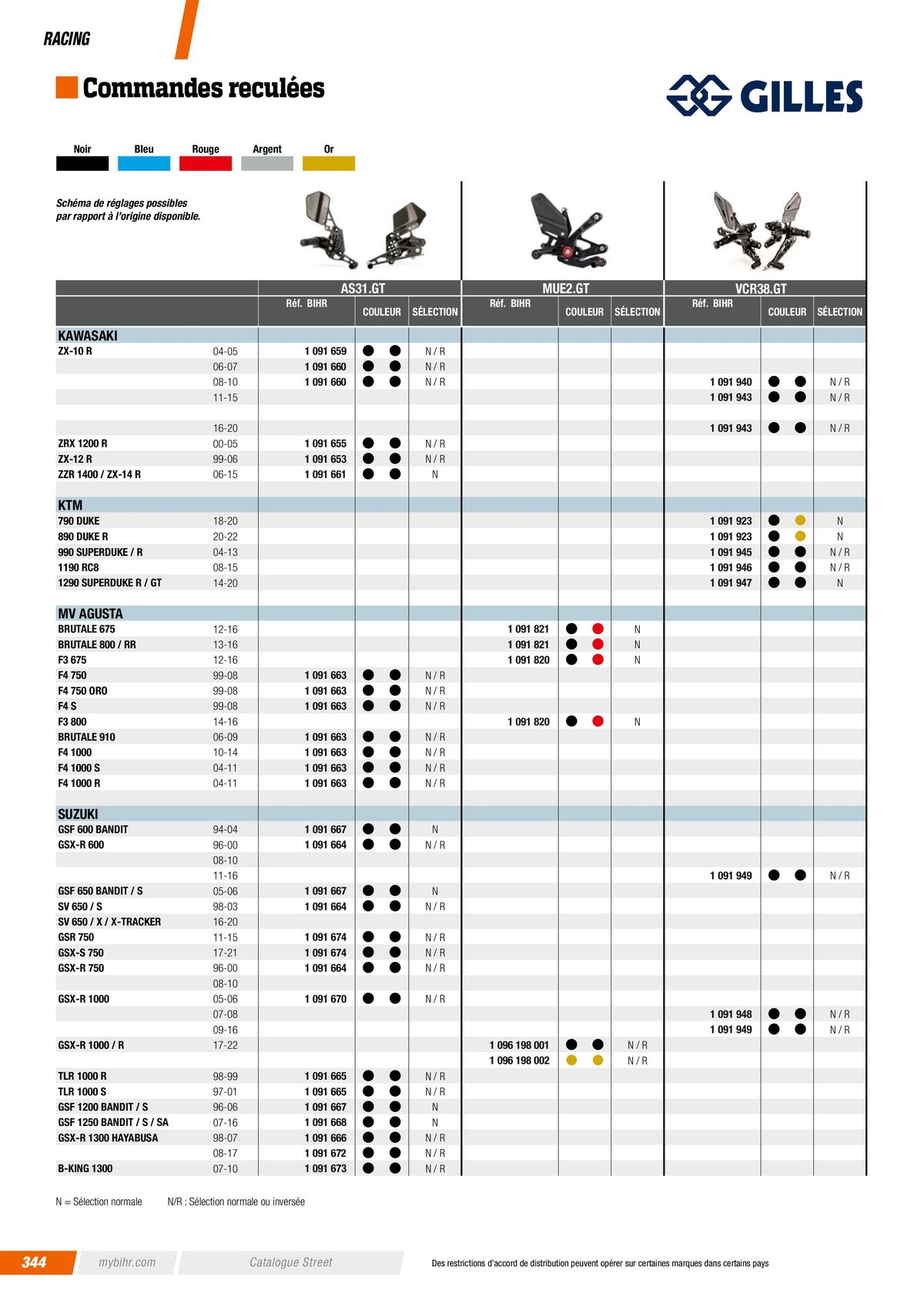 Catalogue Street & Sport Bikes , page 00346