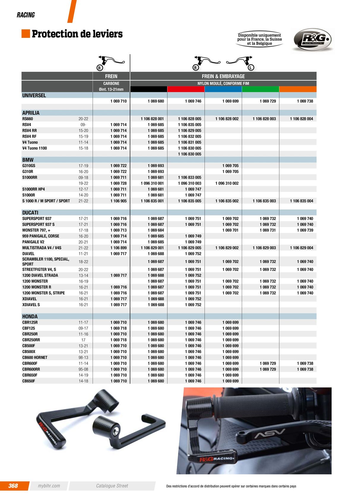 Catalogue Street & Sport Bikes , page 00370