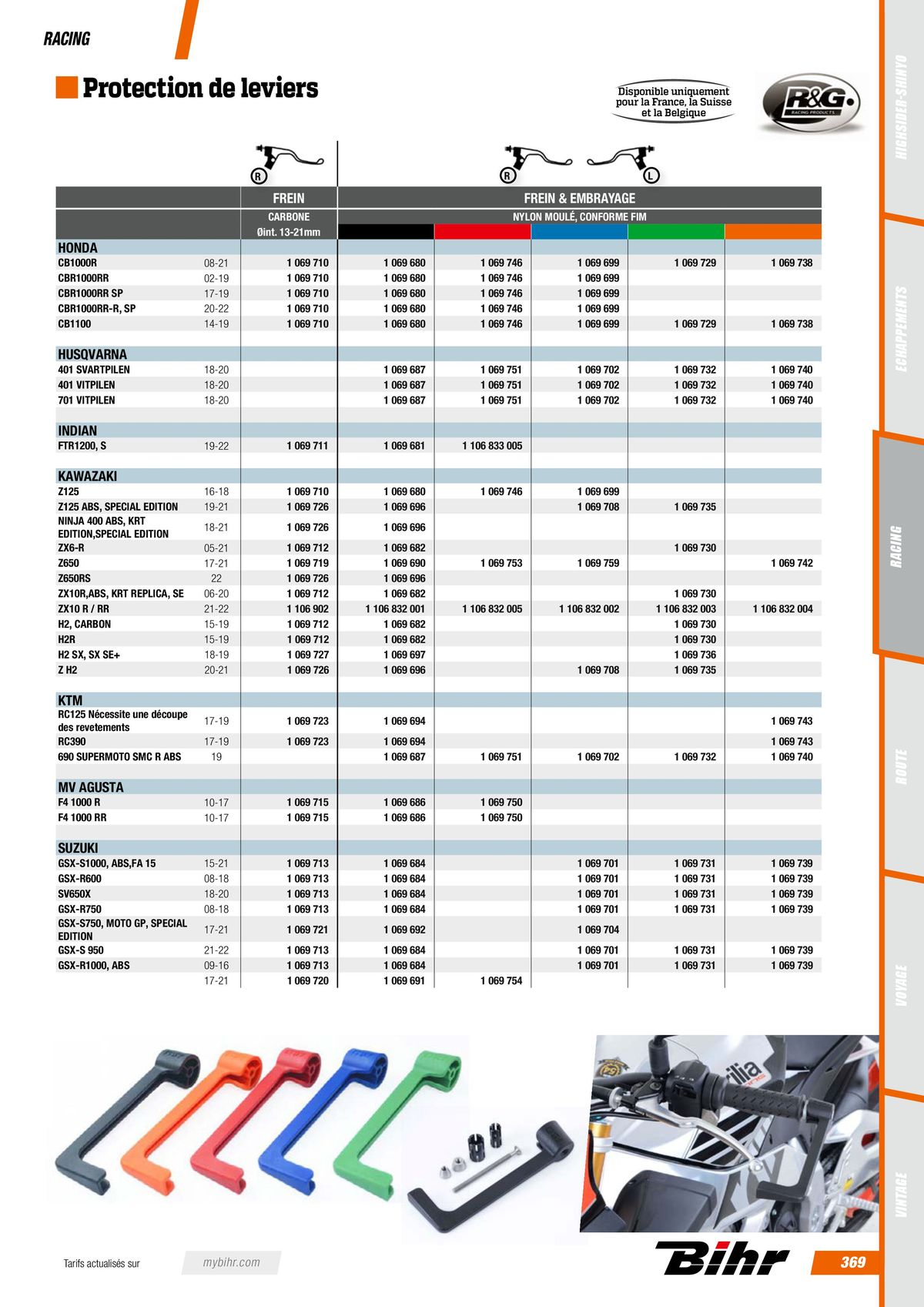 Catalogue Street & Sport Bikes , page 00371