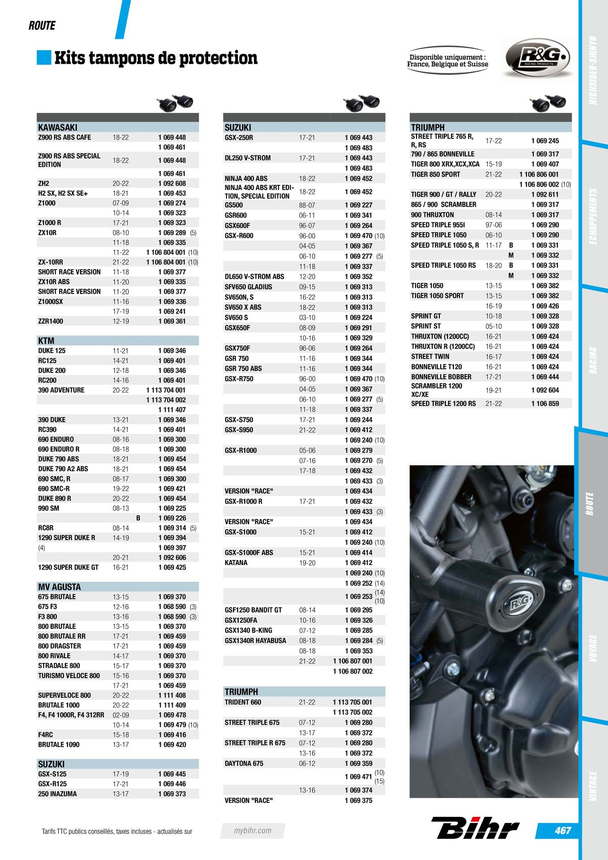 Catalogue Street & Sport Bikes , page 00469