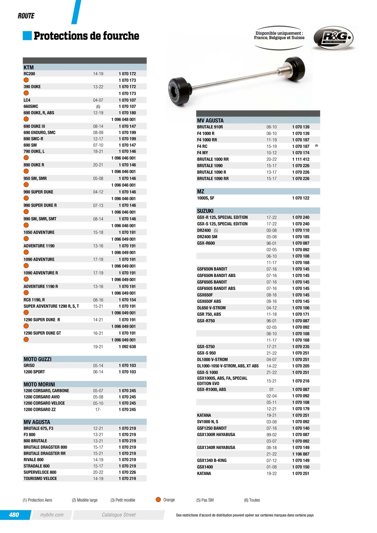 Catalogue Street & Sport Bikes , page 00482