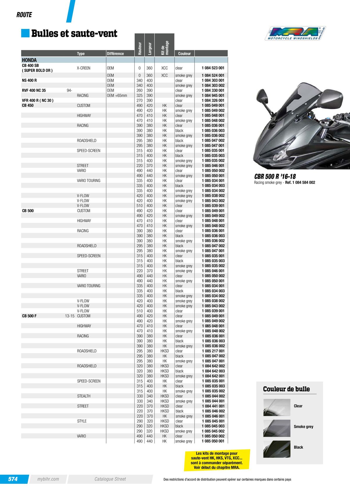 Catalogue Street & Sport Bikes , page 00576