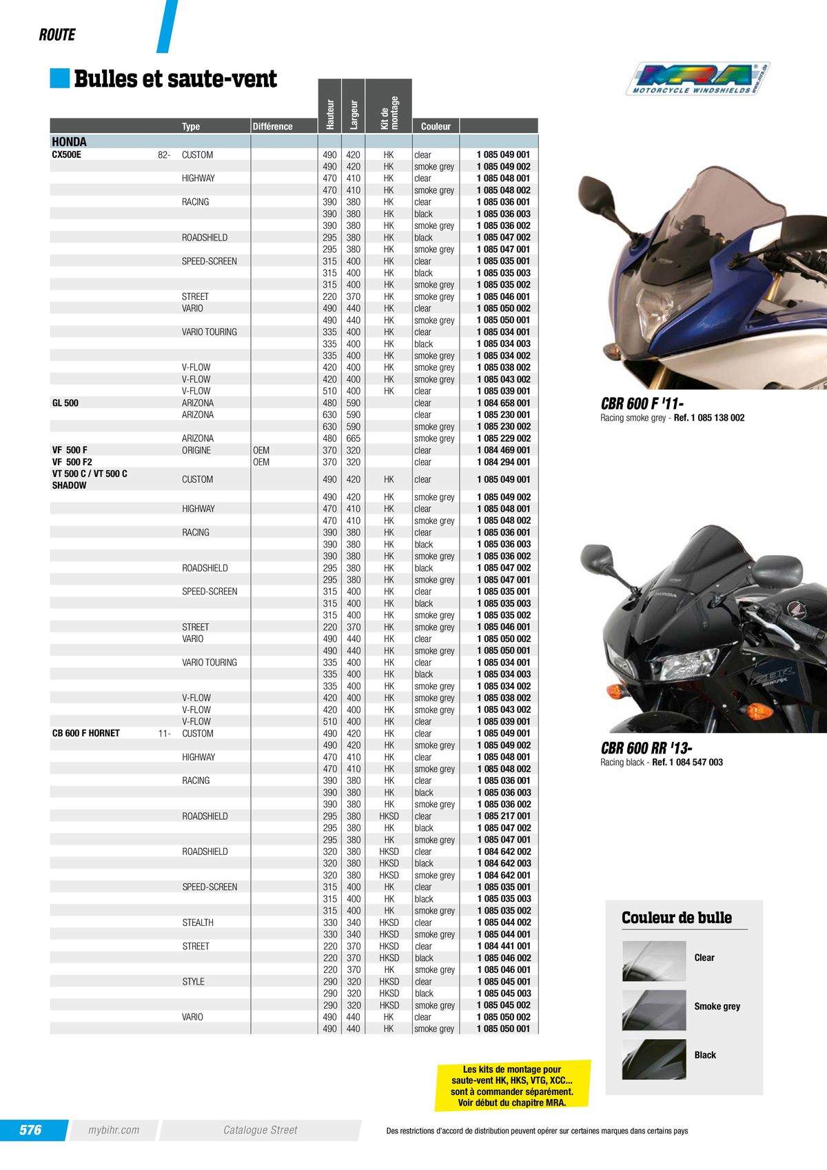 Catalogue Street & Sport Bikes , page 00578