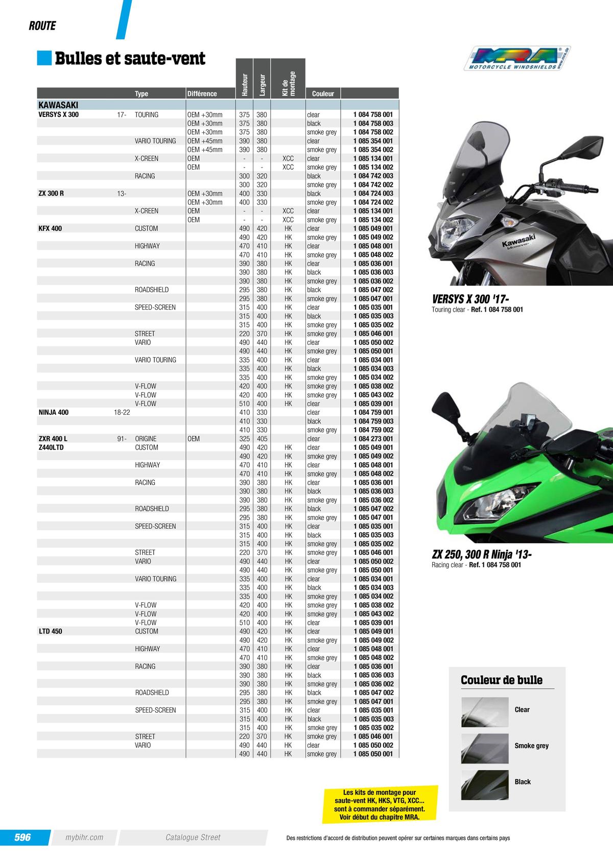 Catalogue Street & Sport Bikes , page 00598