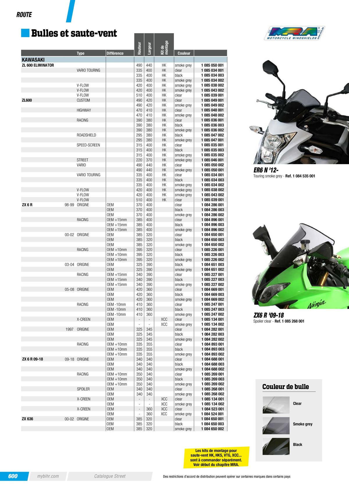 Catalogue Street & Sport Bikes , page 00602