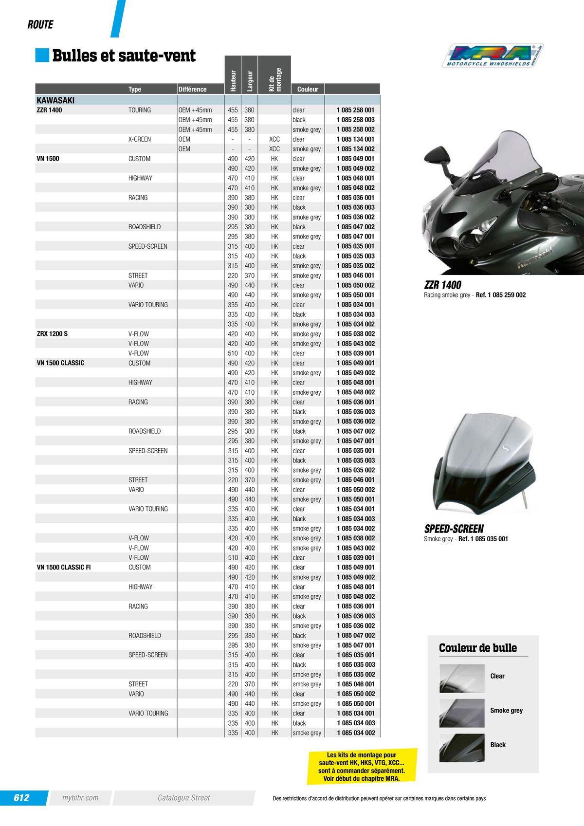 Catalogue Street & Sport Bikes , page 00614