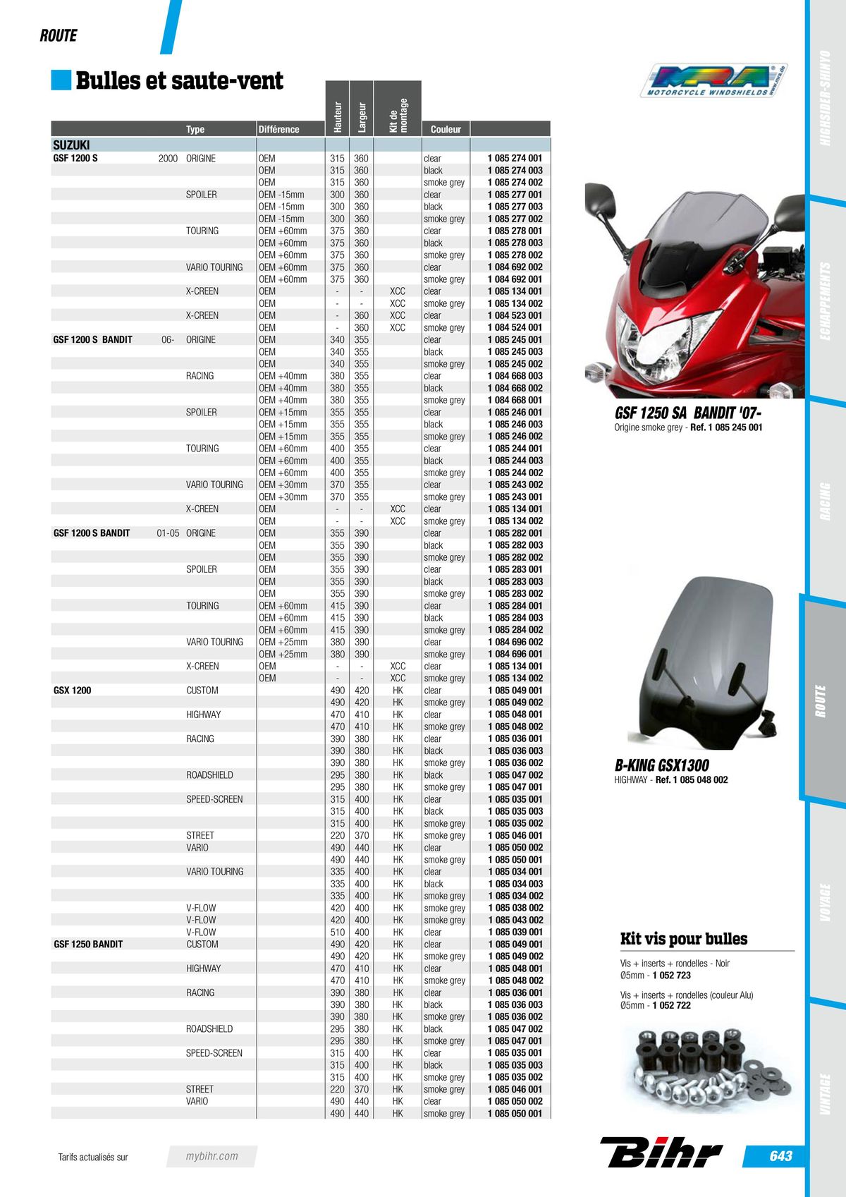 Catalogue Street & Sport Bikes , page 00645