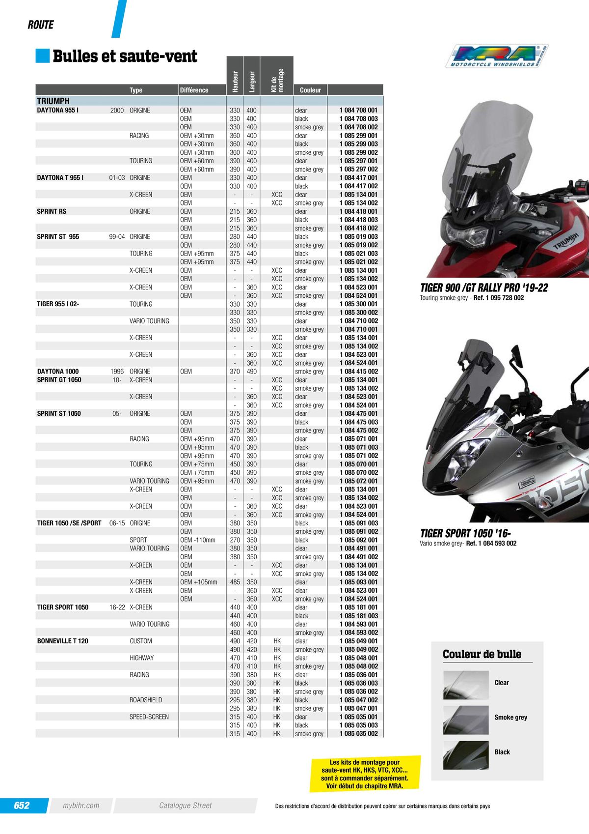 Catalogue Street & Sport Bikes , page 00654