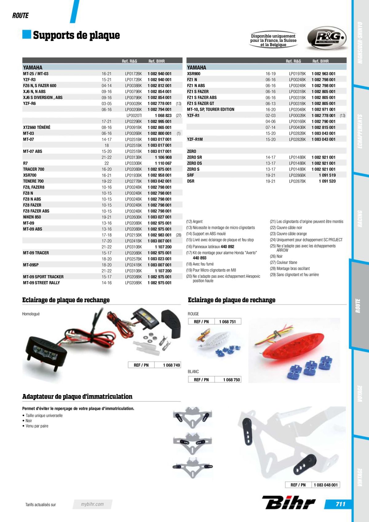 Catalogue Street & Sport Bikes , page 00713