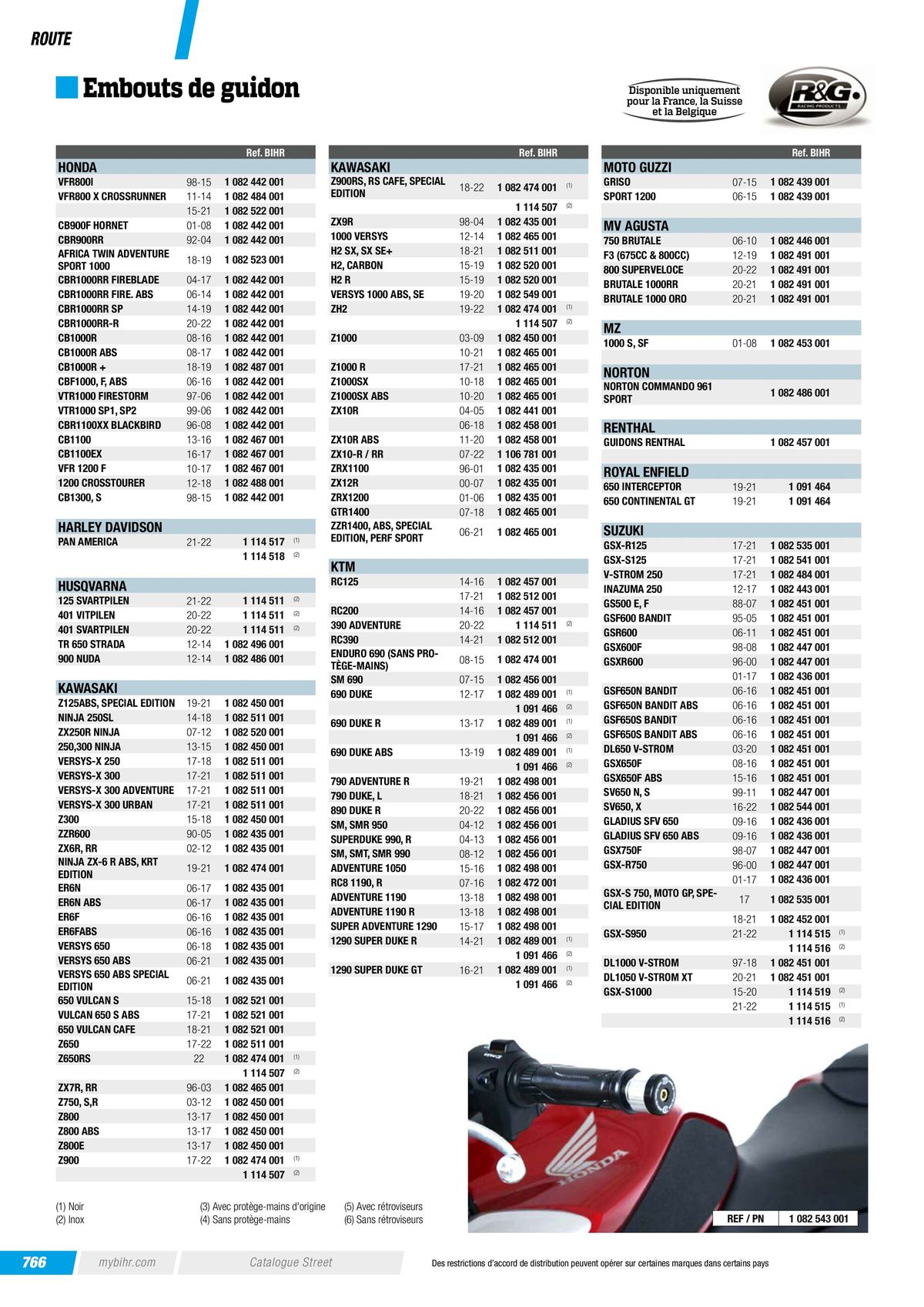 Catalogue Street & Sport Bikes , page 00768