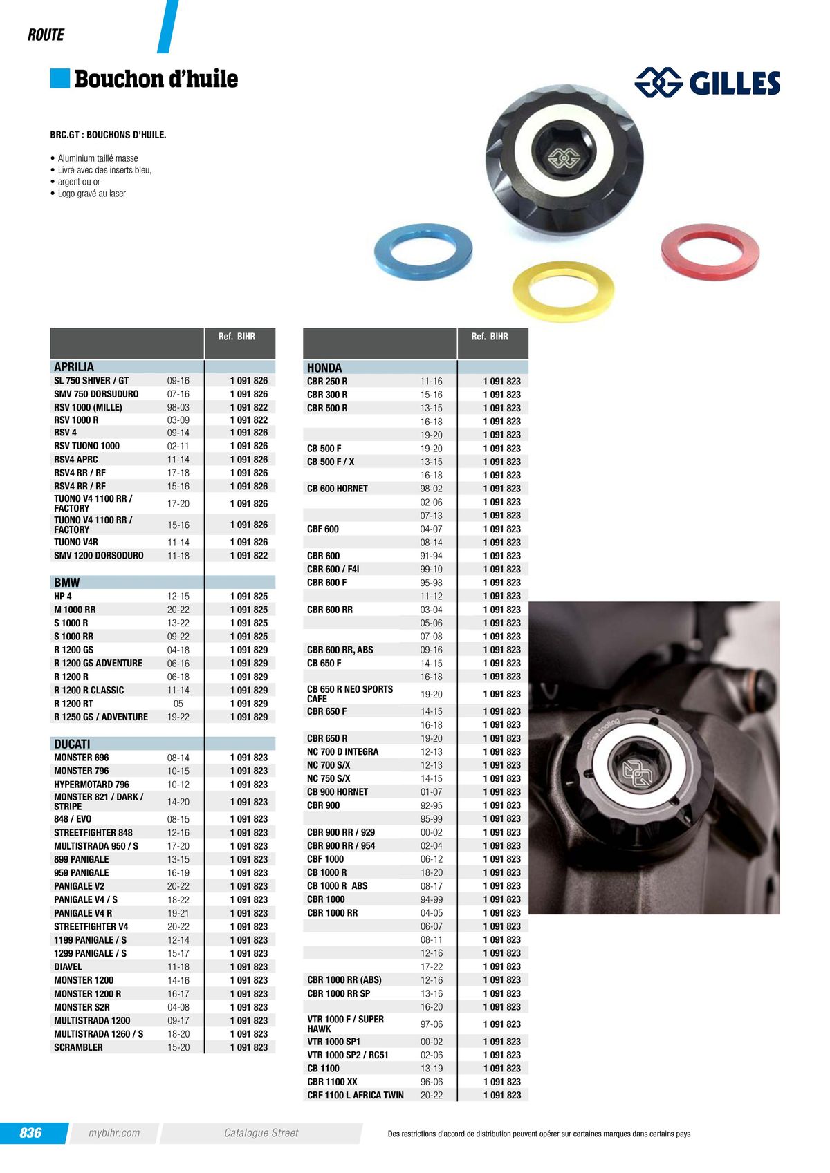 Catalogue Street & Sport Bikes , page 00838