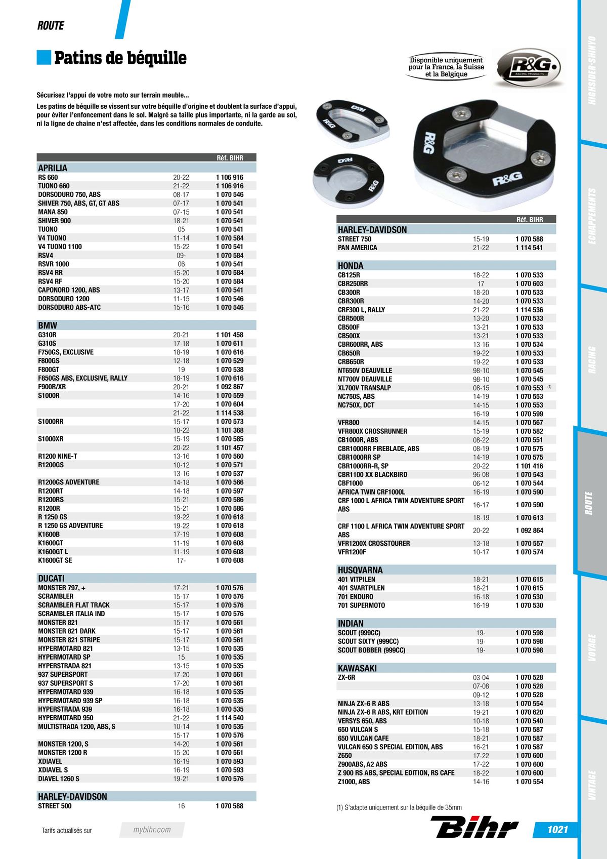 Catalogue Street & Sport Bikes , page 01023