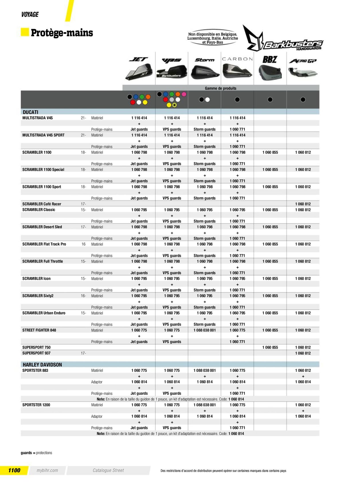 Catalogue Street & Sport Bikes , page 01102